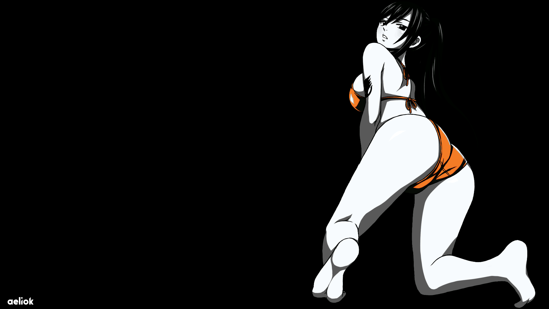 Anime 1920x1080 anime Scarlet Erza Fairy Tail bikini ass anime girls