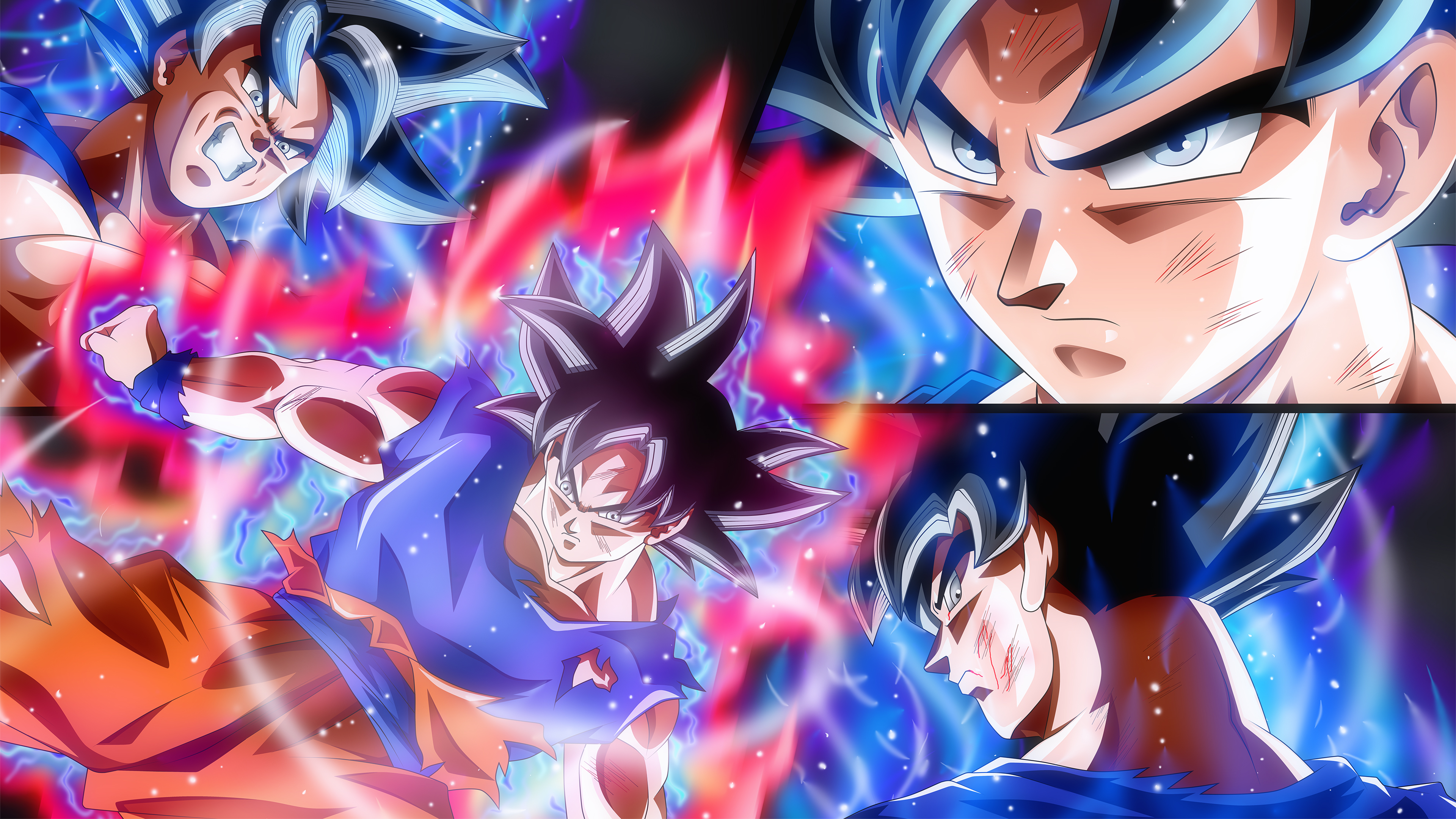 Anime 3840x2160 Dragon Ball Dragon Ball Super Ultra Instinct Son Goku