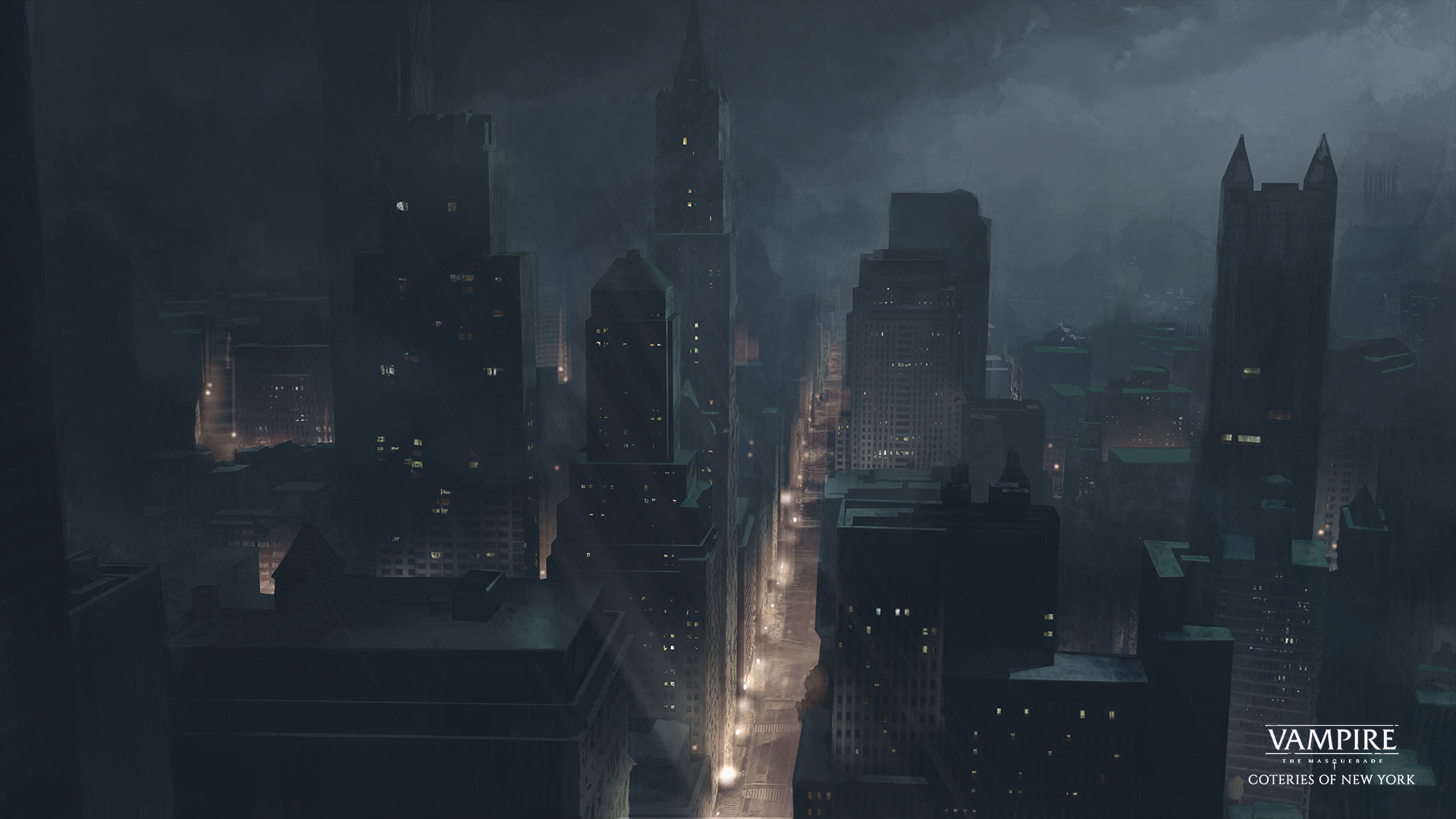 General 1920x1080 Vampire: The Masquerade Coteries of New York New York City city video games dark