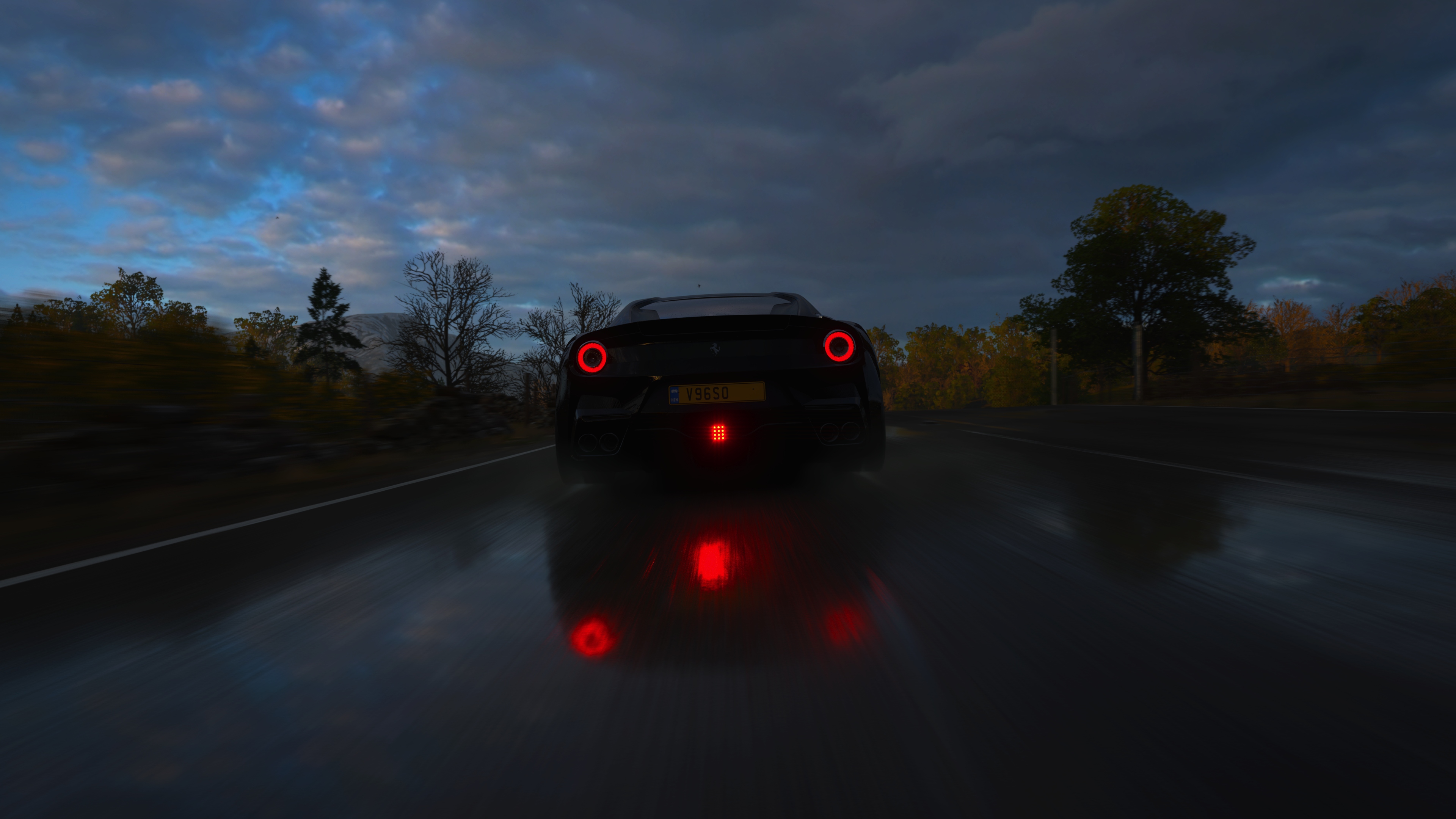 General 3840x2160 Forza Horizon 4 XboxOneX dark car numbers video games screen shot