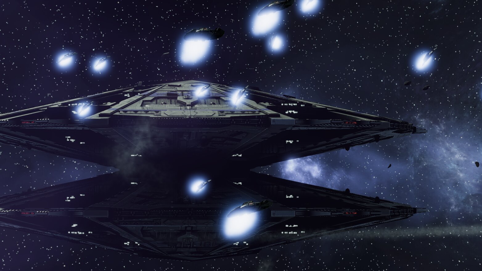 battlestar galactica deadlock ships scale