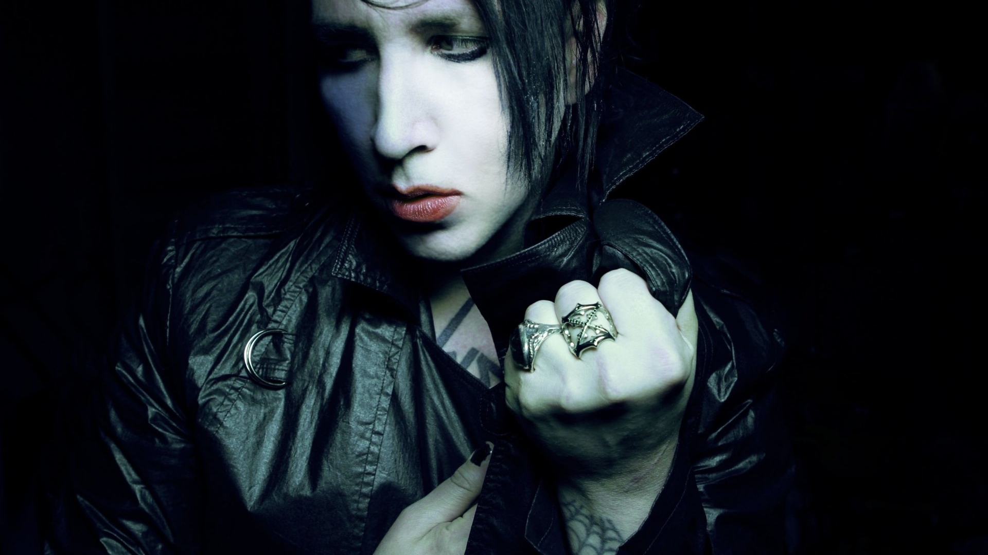People 1920x1080 Marilyn Manson music men makeup singer