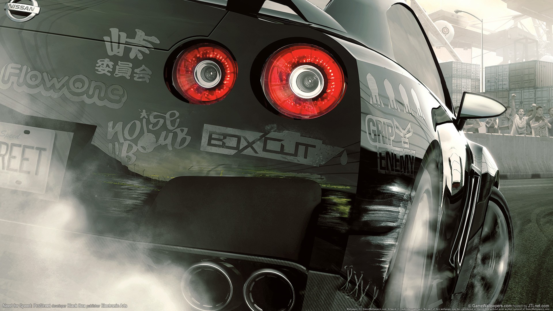 General 1920x1080 car vehicle Need for Speed: ProStreet Nissan Nissan GT-R