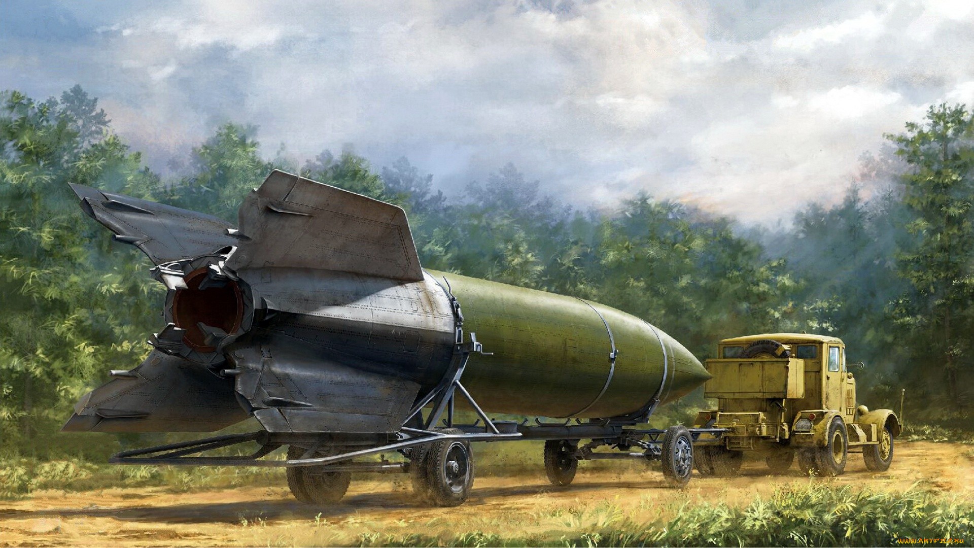 General 1920x1080 artwork rocket vehicle V2