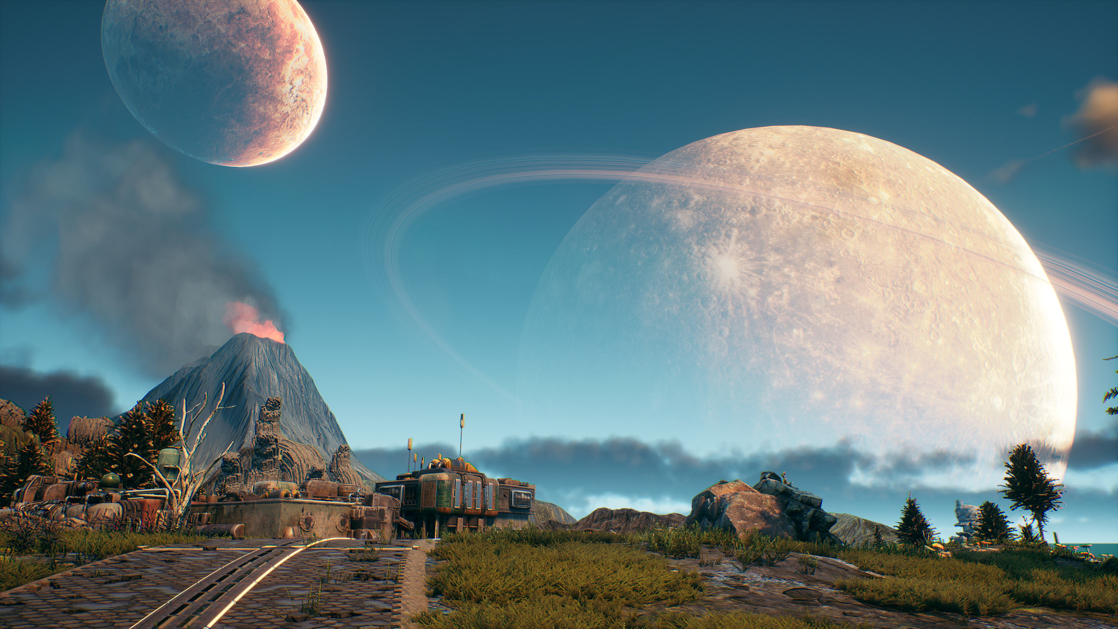 General 3840x2160 The Outer Worlds space planet science fiction Obsidian Entertainment