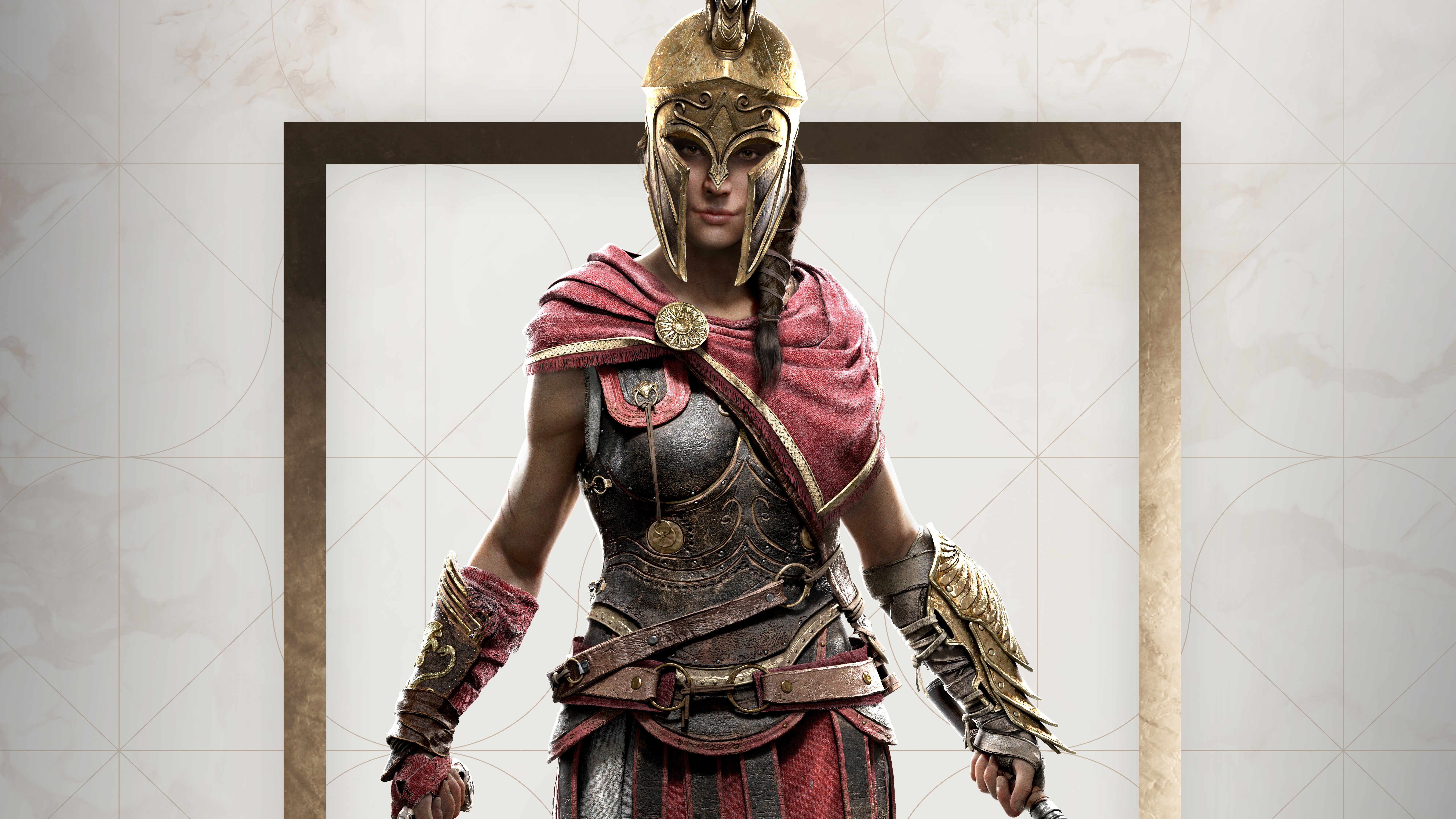 General 7680x4320 Assassin's Creed Assassin's Creed: Odyssey Assassins Creed: Odyssey Kassandra soldier ancient greece ancient Greek Mythological Ubisoft video games video game characters