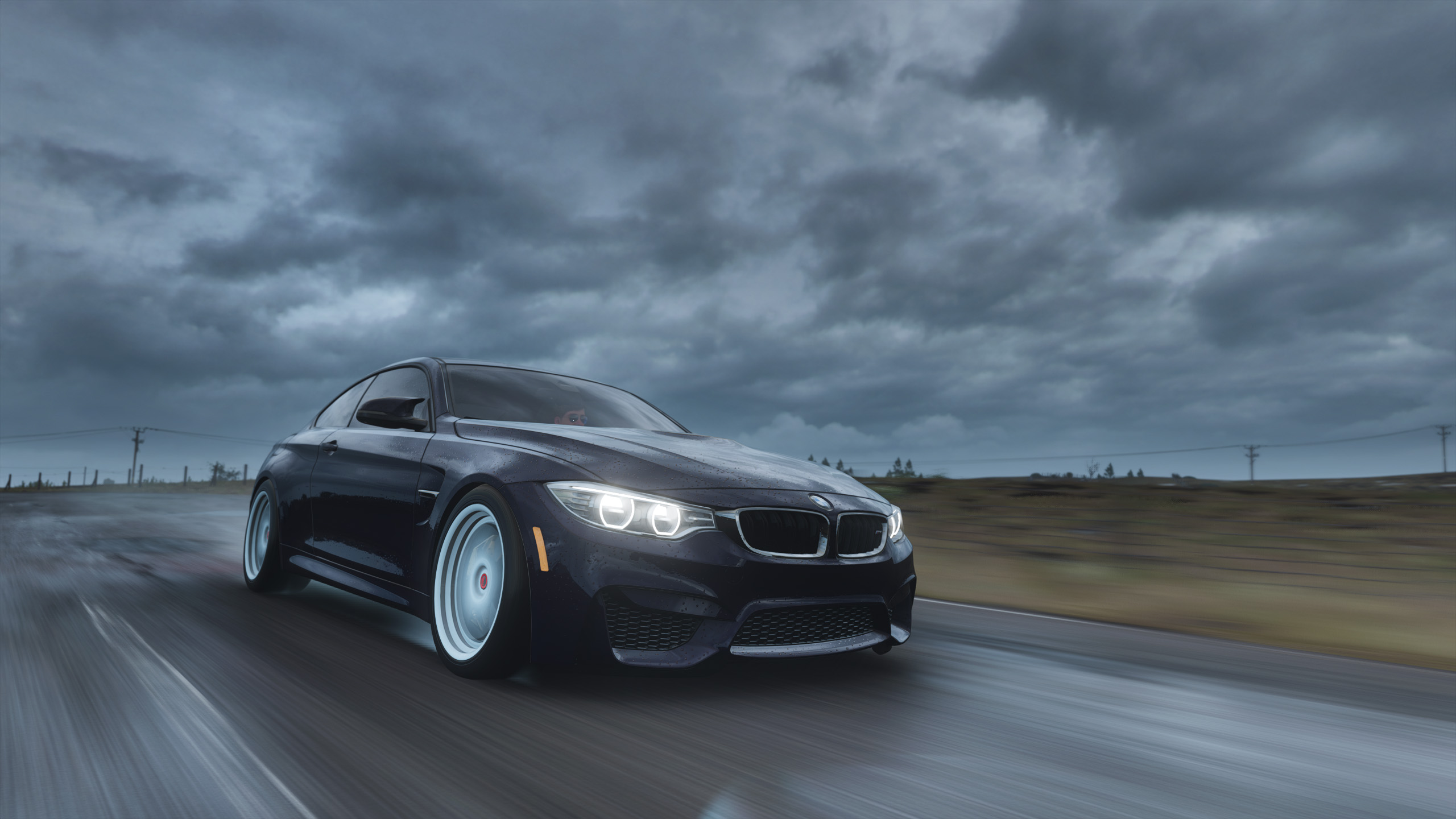 General 2560x1440 Forza Horizon 4 video game art BMW BMW M4 digital art car video games