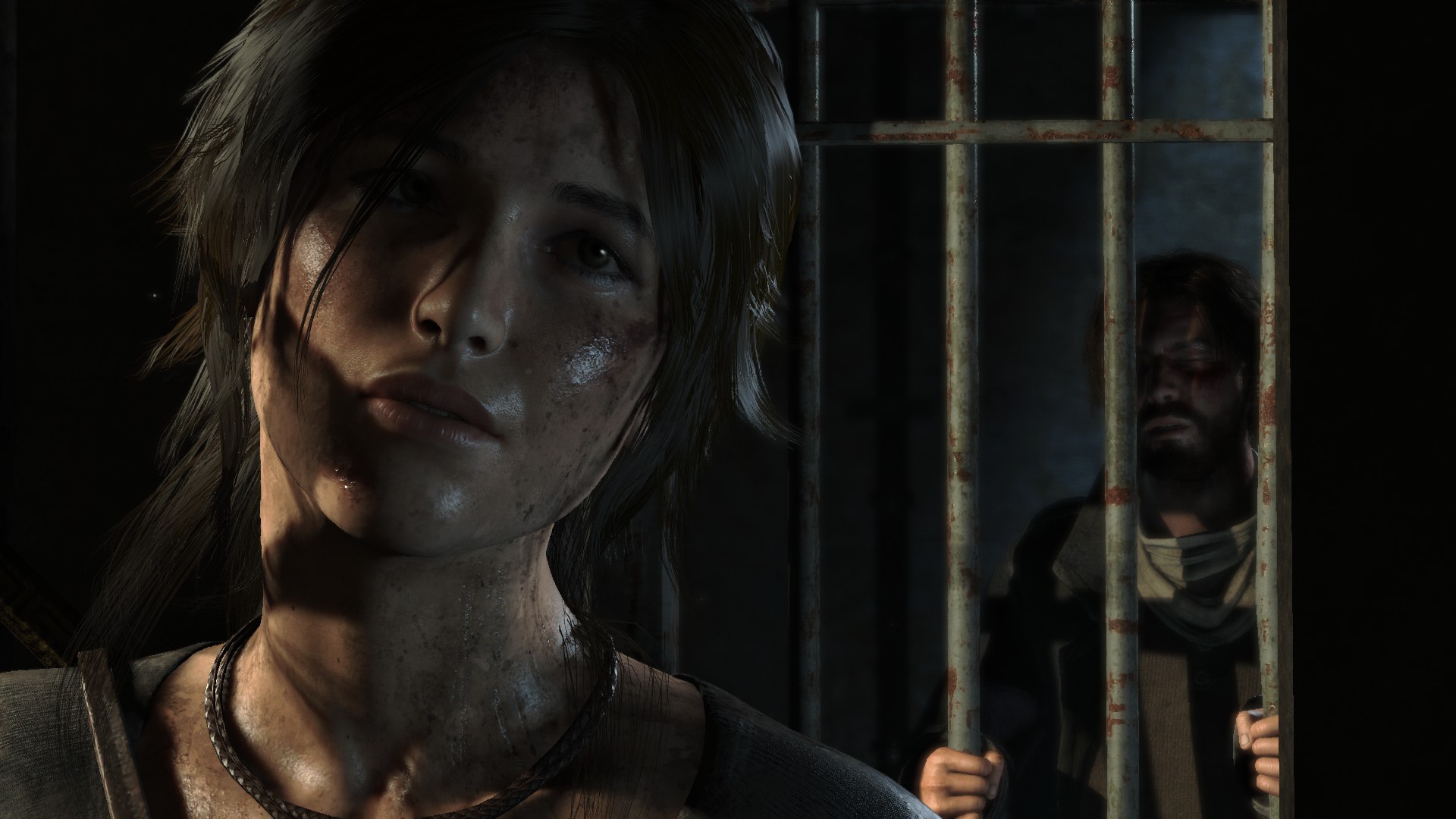 General 1920x1080 Tomb Raider video games Lara Croft (Tomb Raider) PC gaming face closeup screen shot video game girls video game characters