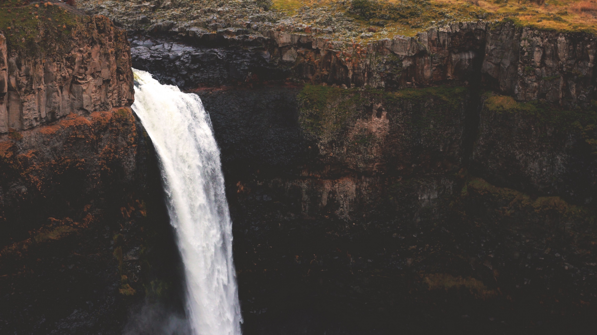 General 1920x1080 waterfall cliff nature