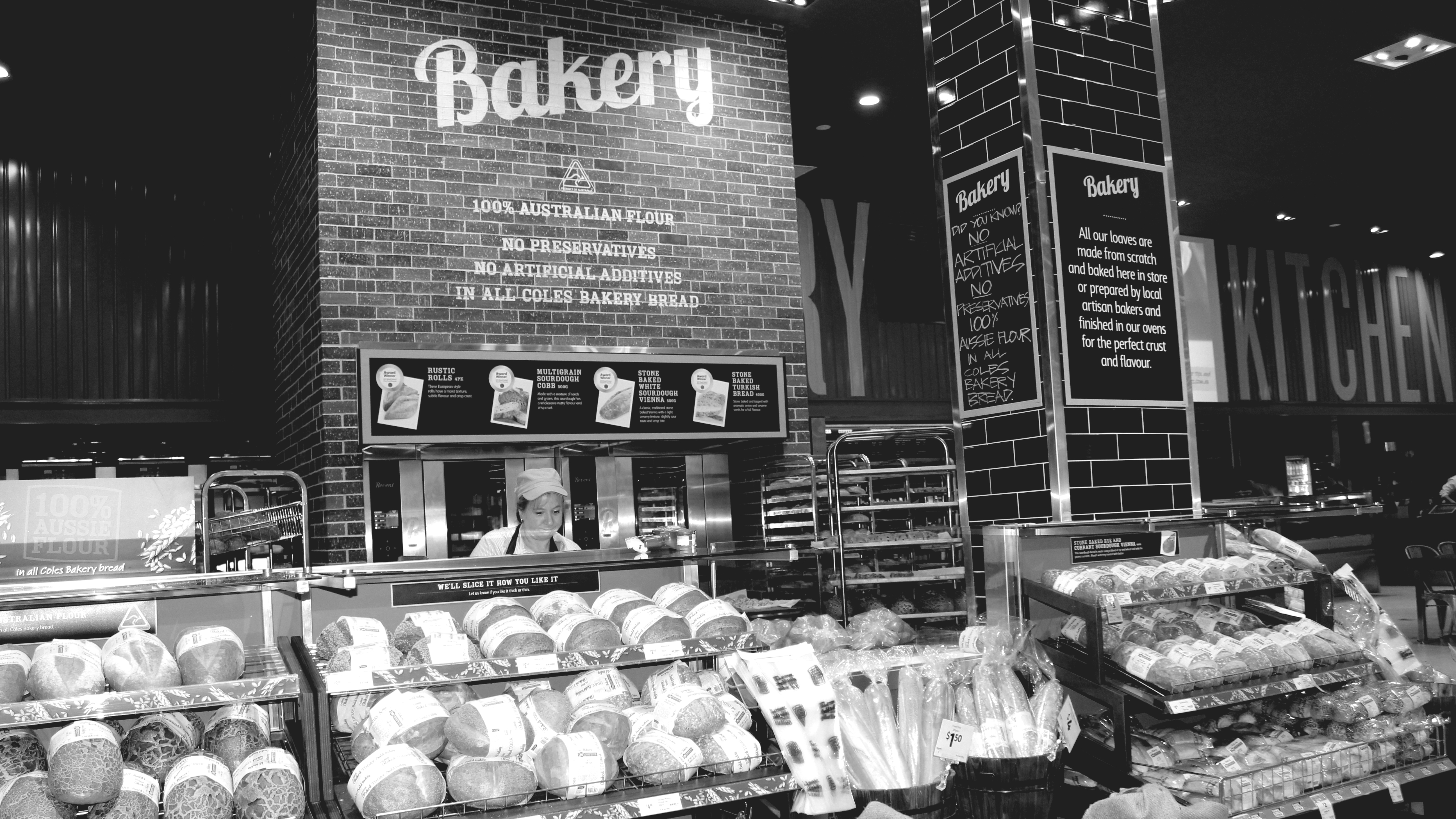 General 5184x2916 bakery bread photography monochrome