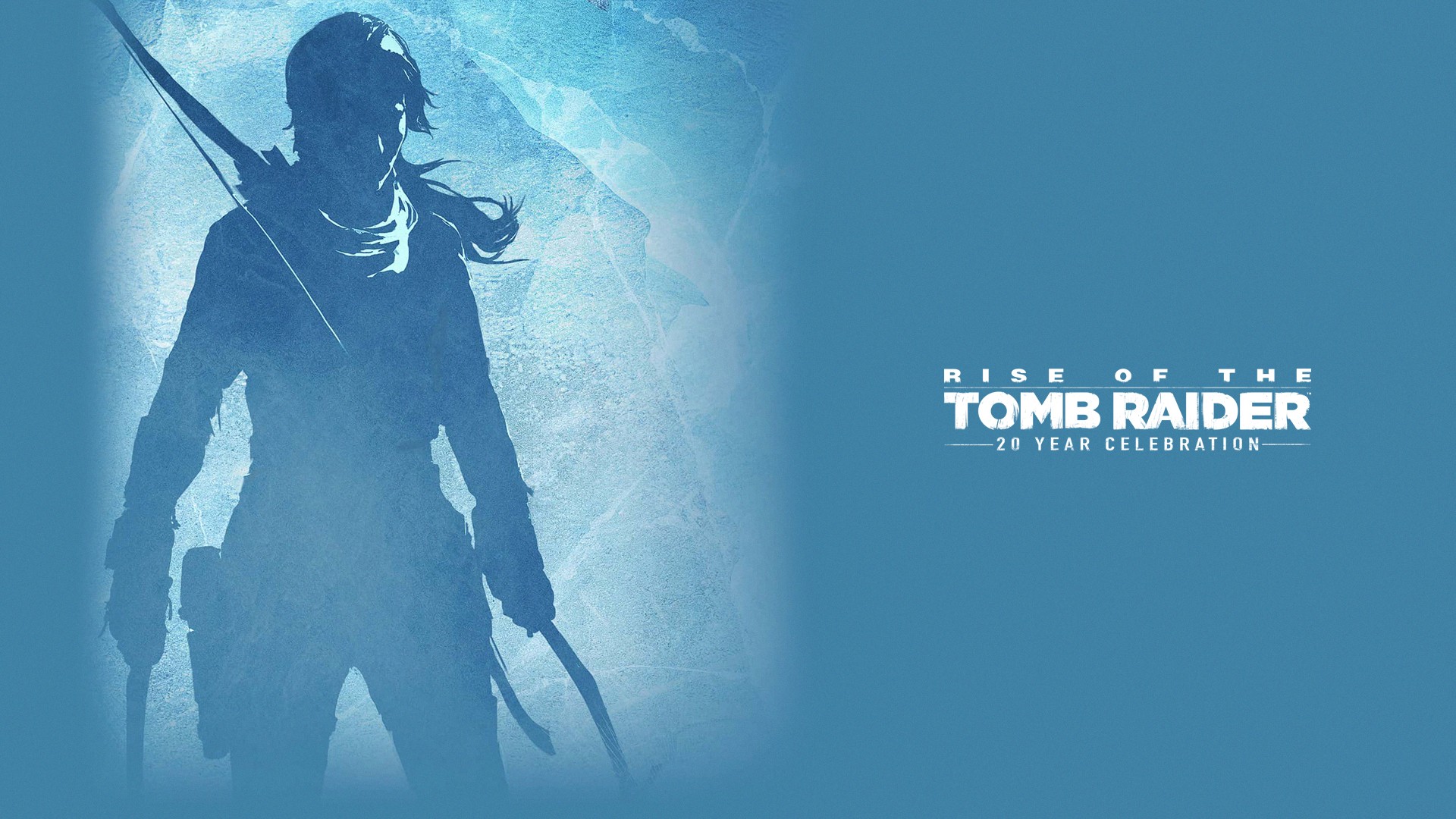 General 1920x1080 Rise of the Tomb Raider Tomb Raider blue background video games Lara Croft (Tomb Raider) video game girls video game characters PC gaming
