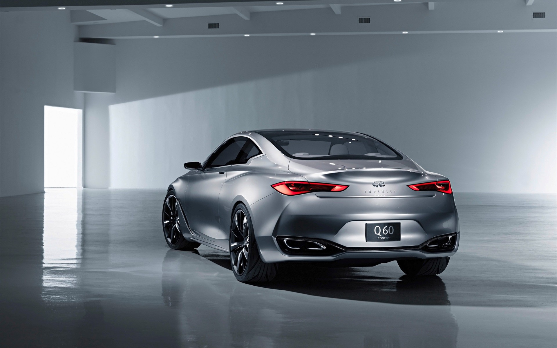 General 1920x1200 car Infiniti concept cars 2015 Infiniti Q60 Coupe silver cars vehicle Japanese cars