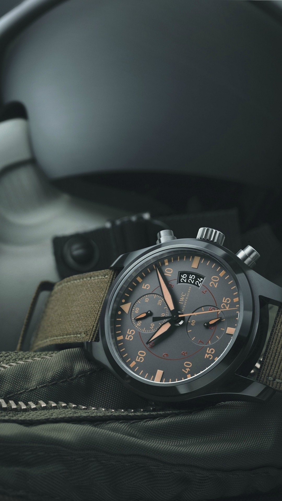General 1080x1920 watch IWC portrait display wristwatch numbers technology
