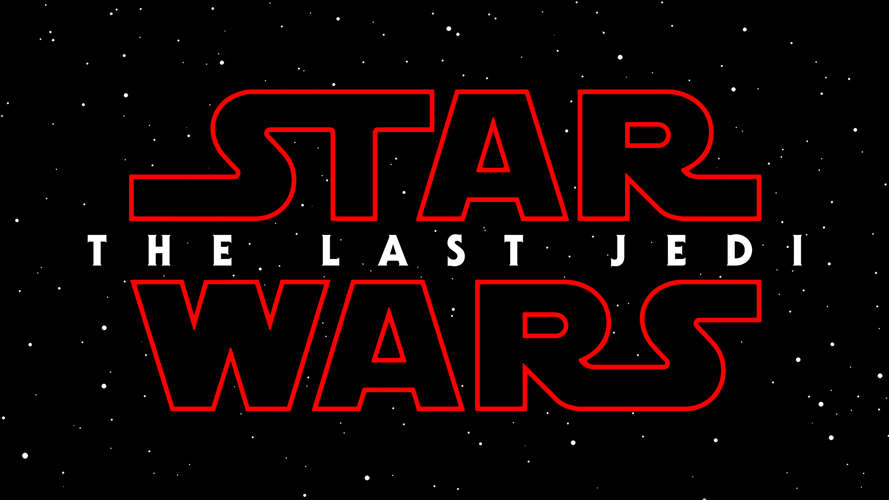 General 3072x1728 Star Wars Star Wars: The Last Jedi typography movies 2017 (Year) digital art
