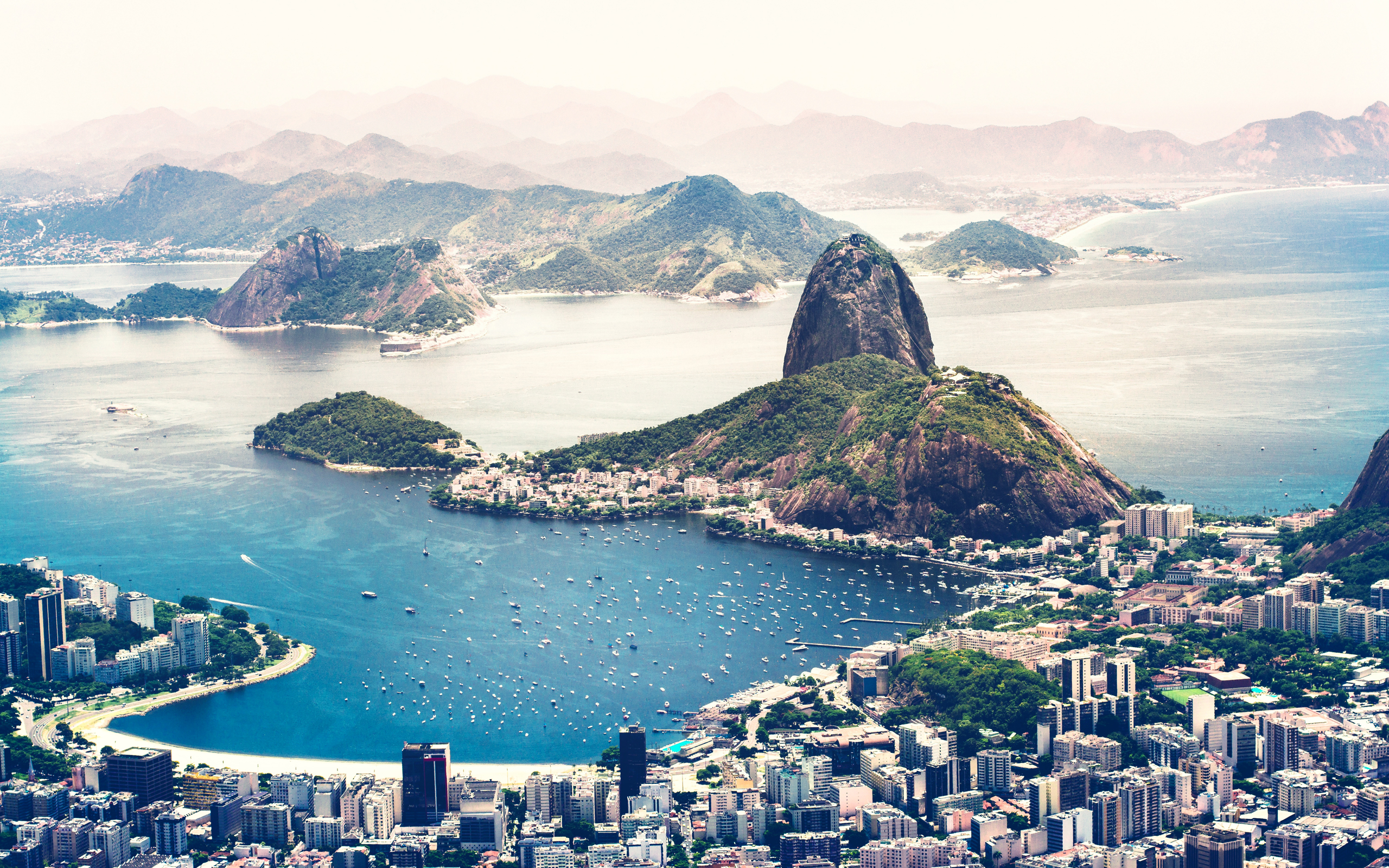 General 2560x1600 cityscape landscape Rio de Janeiro Brazil