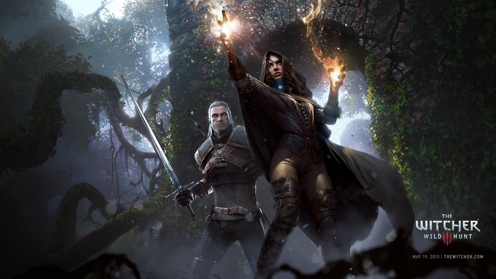 General 1920x1080 The Witcher The Witcher 3: Wild Hunt Geralt of Rivia video games video game characters Book characters