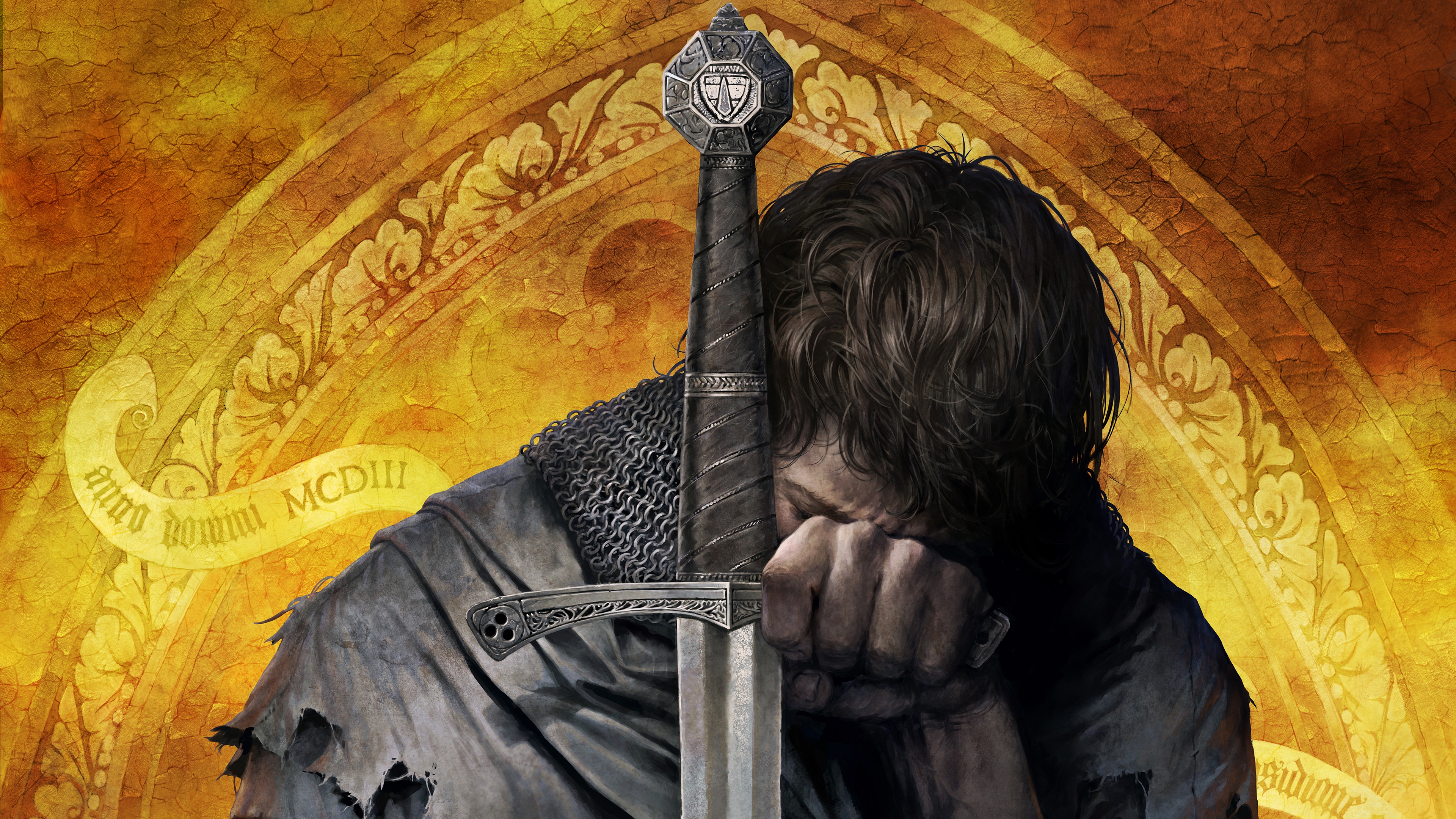 General 3840x2160 digital art artwork video games men sword Kingdom Come: Deliverance