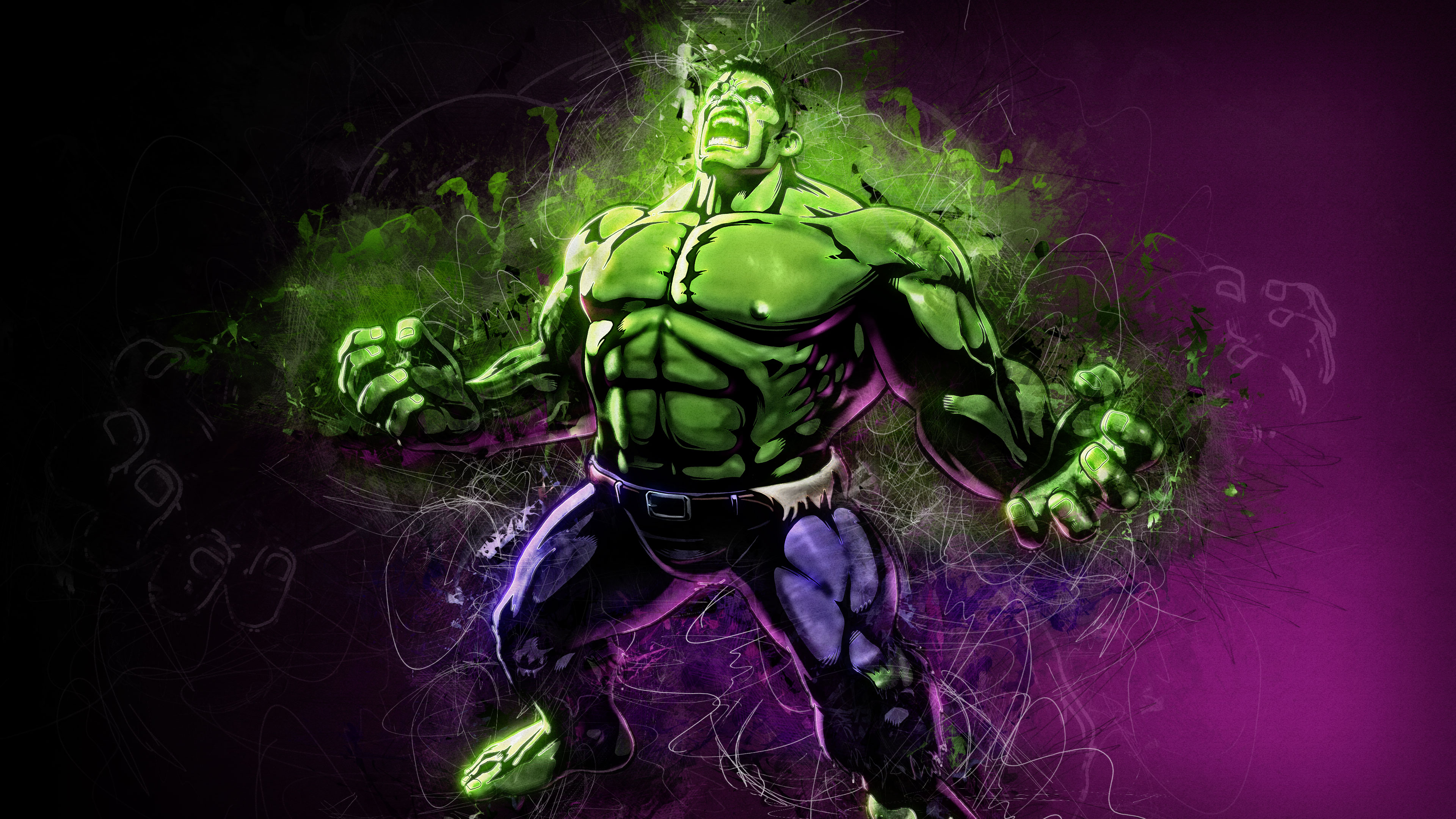 General 3840x2160 hero artwork Hulk Marvel vs. Capcom 3: Fate of Two Worlds Marvel Vs. Capcom superhero