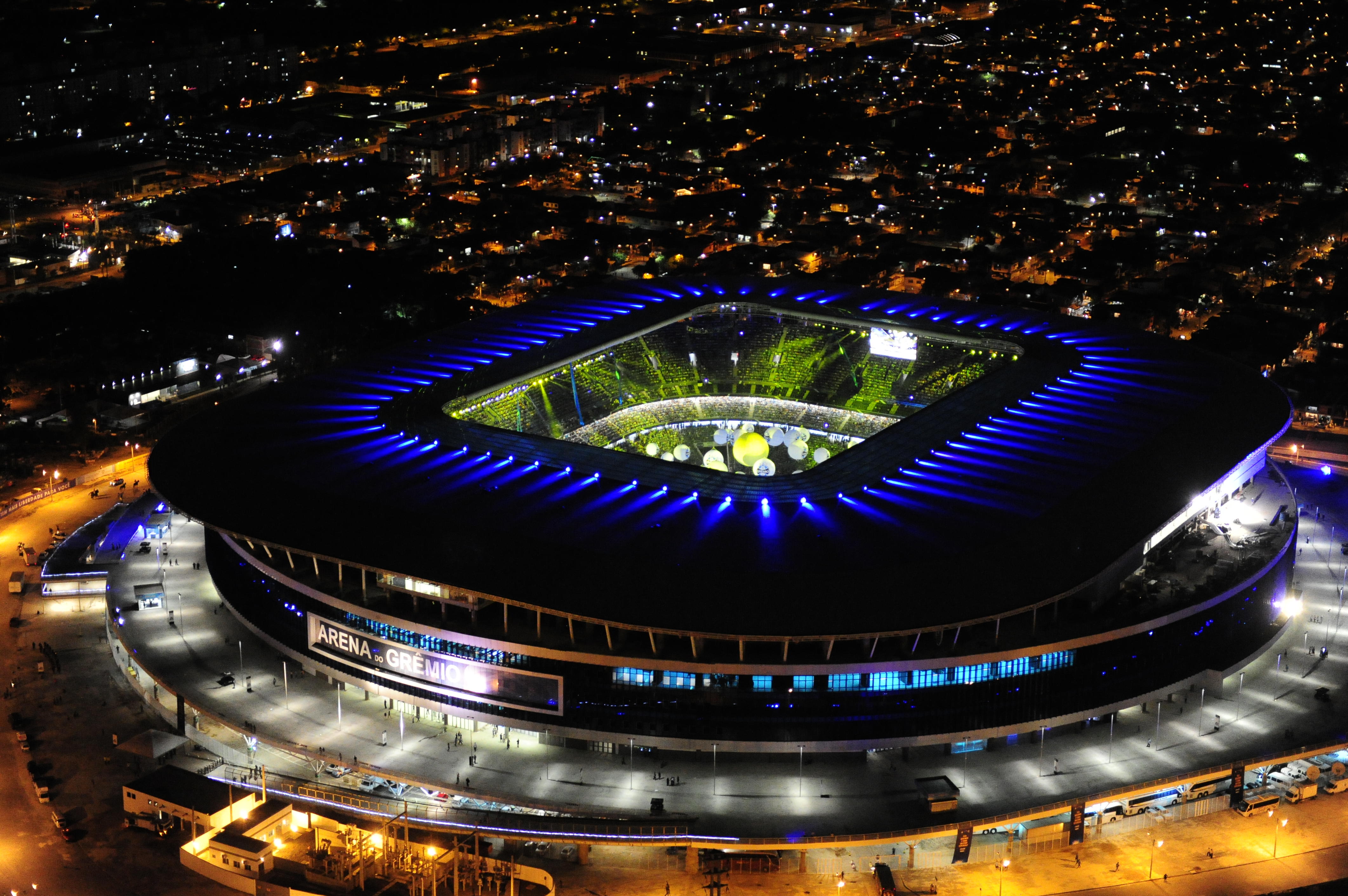 General 4247x2823 Gremio Porto Alegre arena stadium night landmark Brazil South America