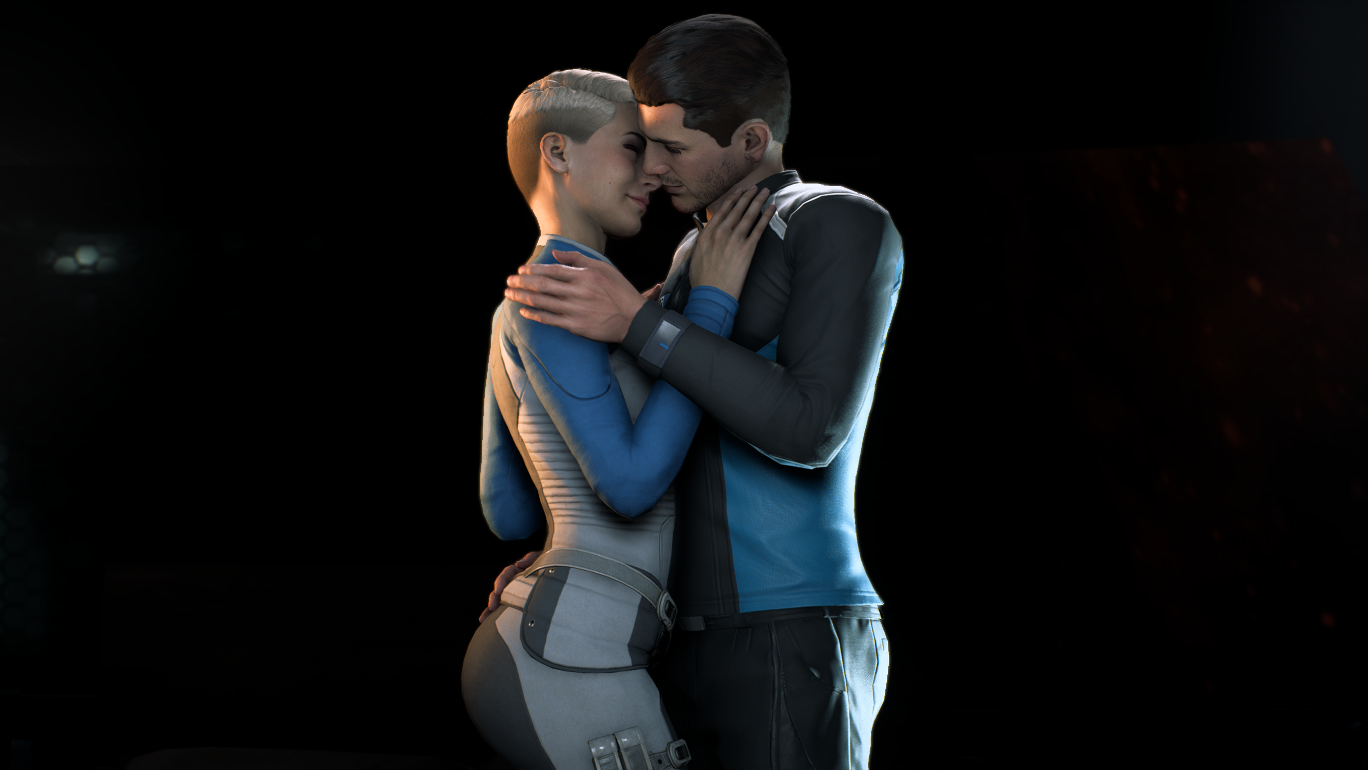 General 2712x1527 Mass Effect: Andromeda Ryder Cora Harper Scott Ryder video games video game characters