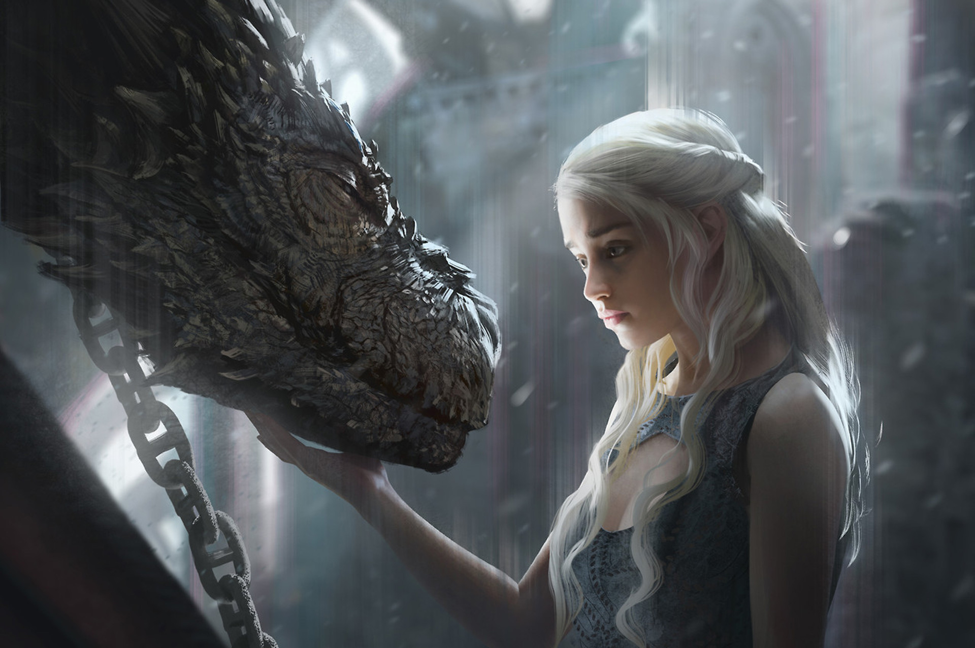 General 1920x1276 Game of Thrones dragon Daenerys Targaryen TV series digital art