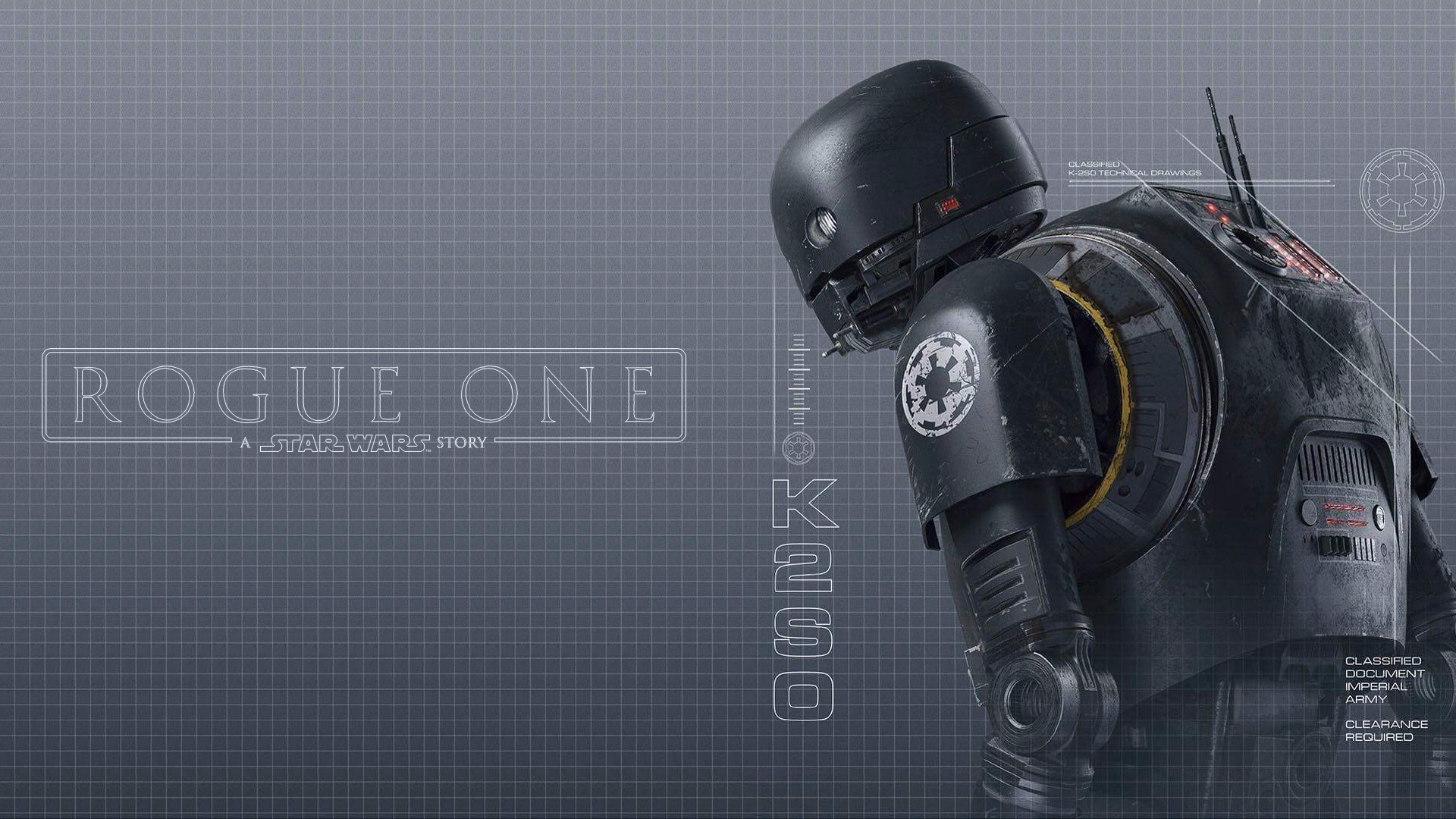 General 1920x1080 Rogue One: A Star Wars Story Star Wars movies numbers robot