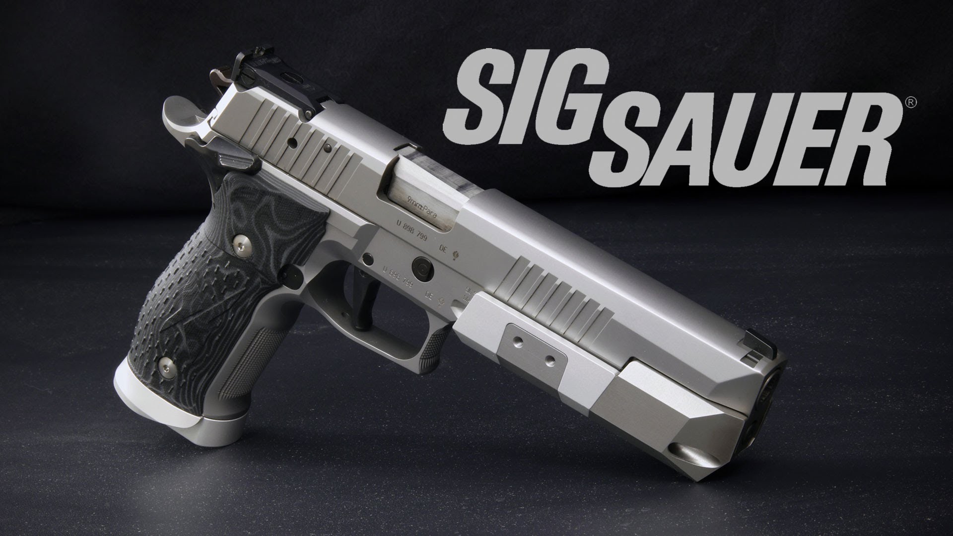 General 1920x1080 SIG Sauer pistol weapon Swiss firearms side view minimalism simple background gun
