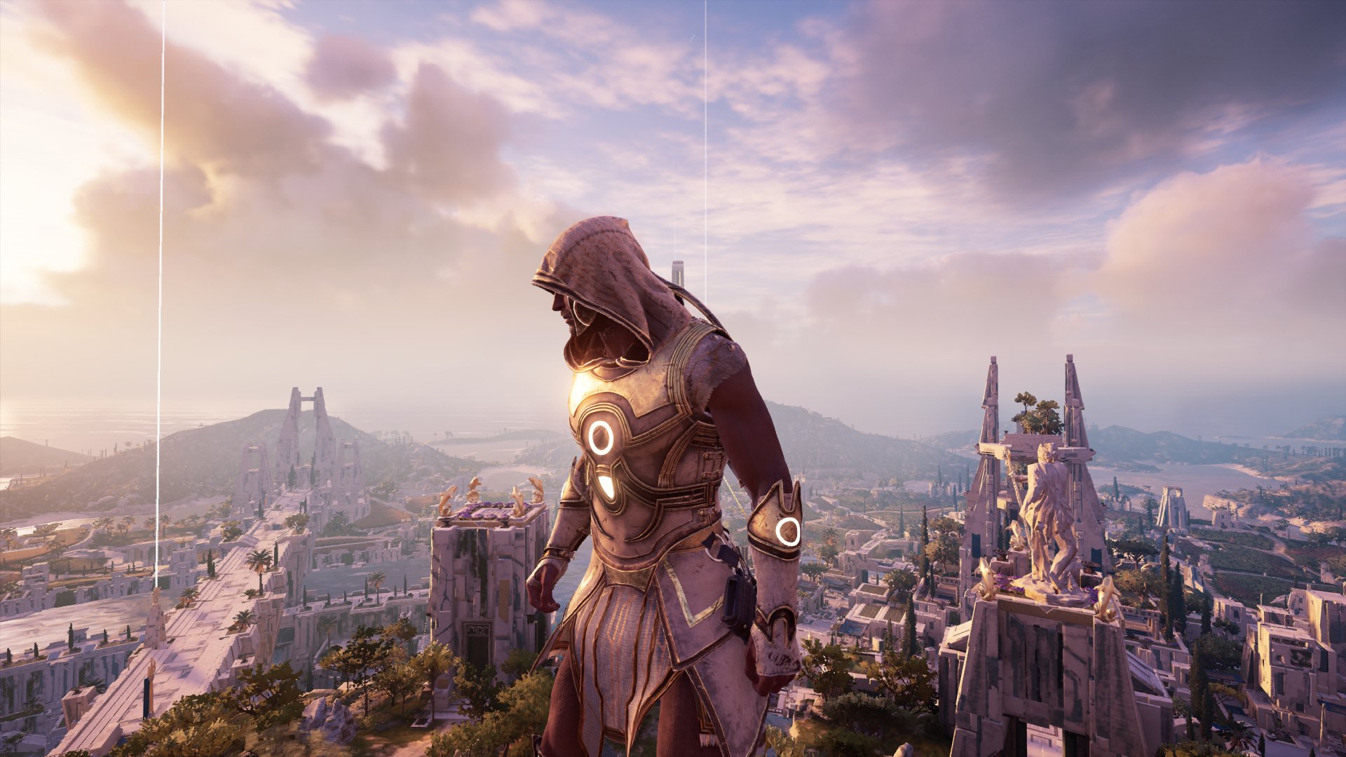 General 1920x1080 screen shot video games Assassin's Creed: Odyssey Atlantis Ubisoft