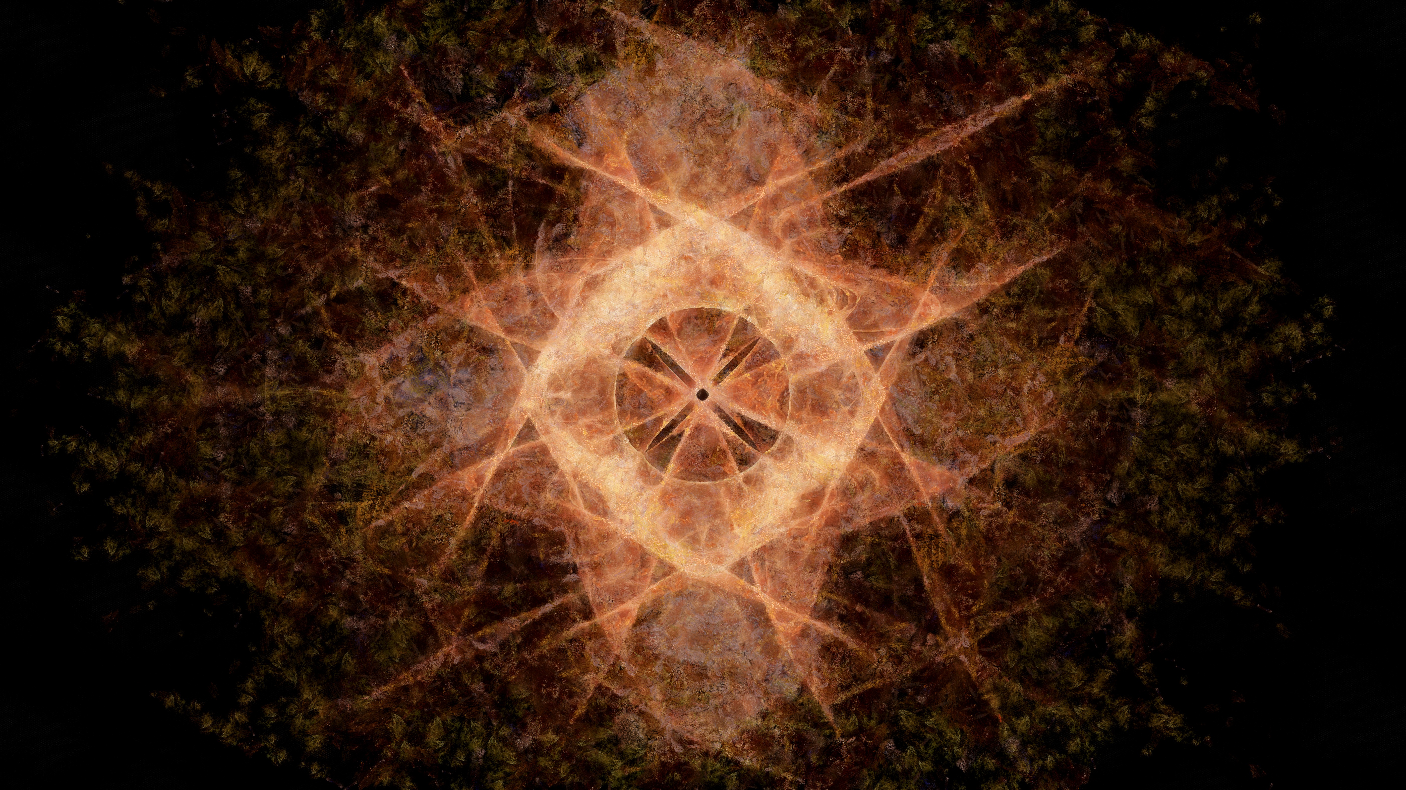 General 5600x3150 fractal abstract digital art