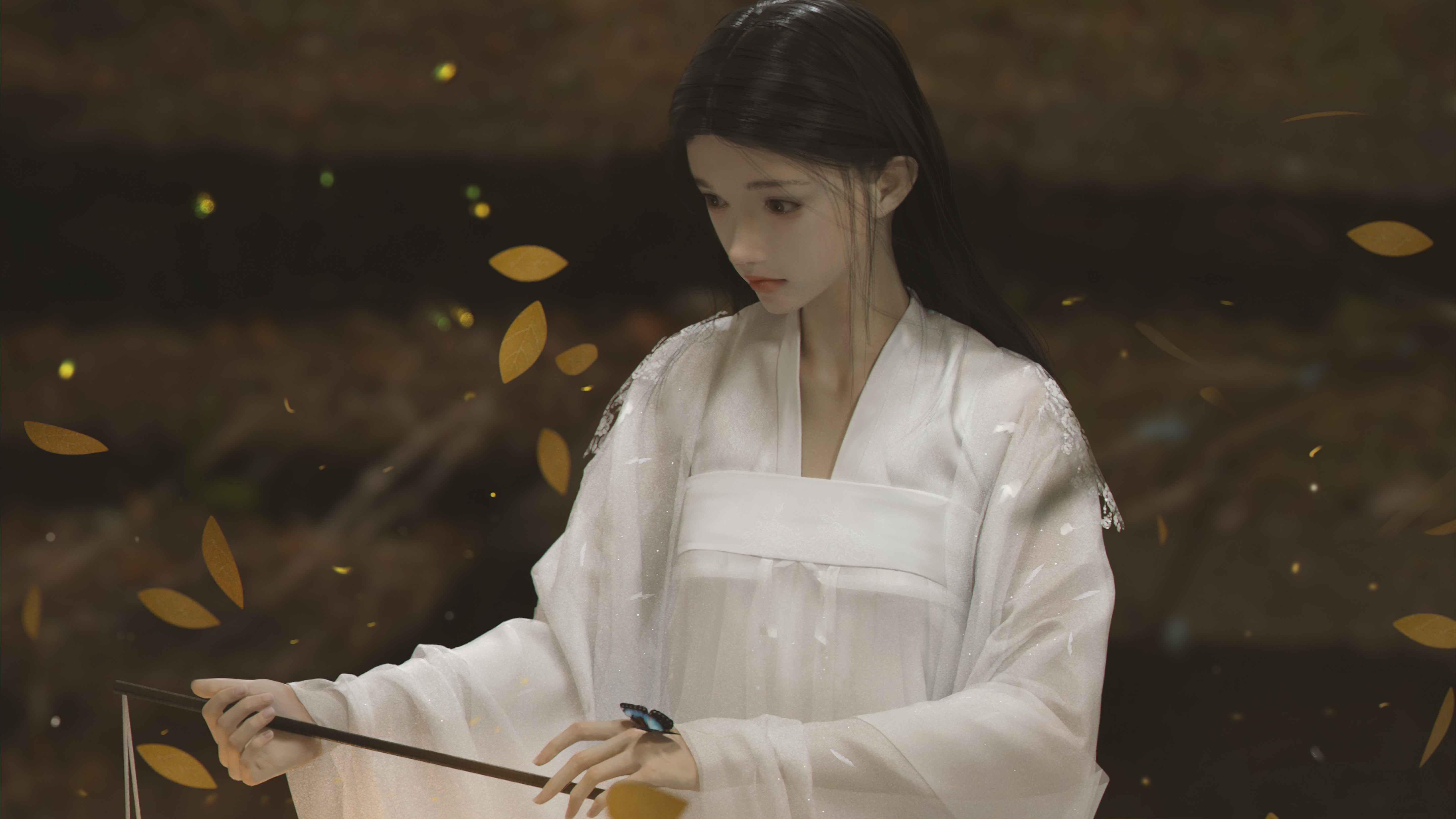 General 5760x3240 fantasy girl painting Asia