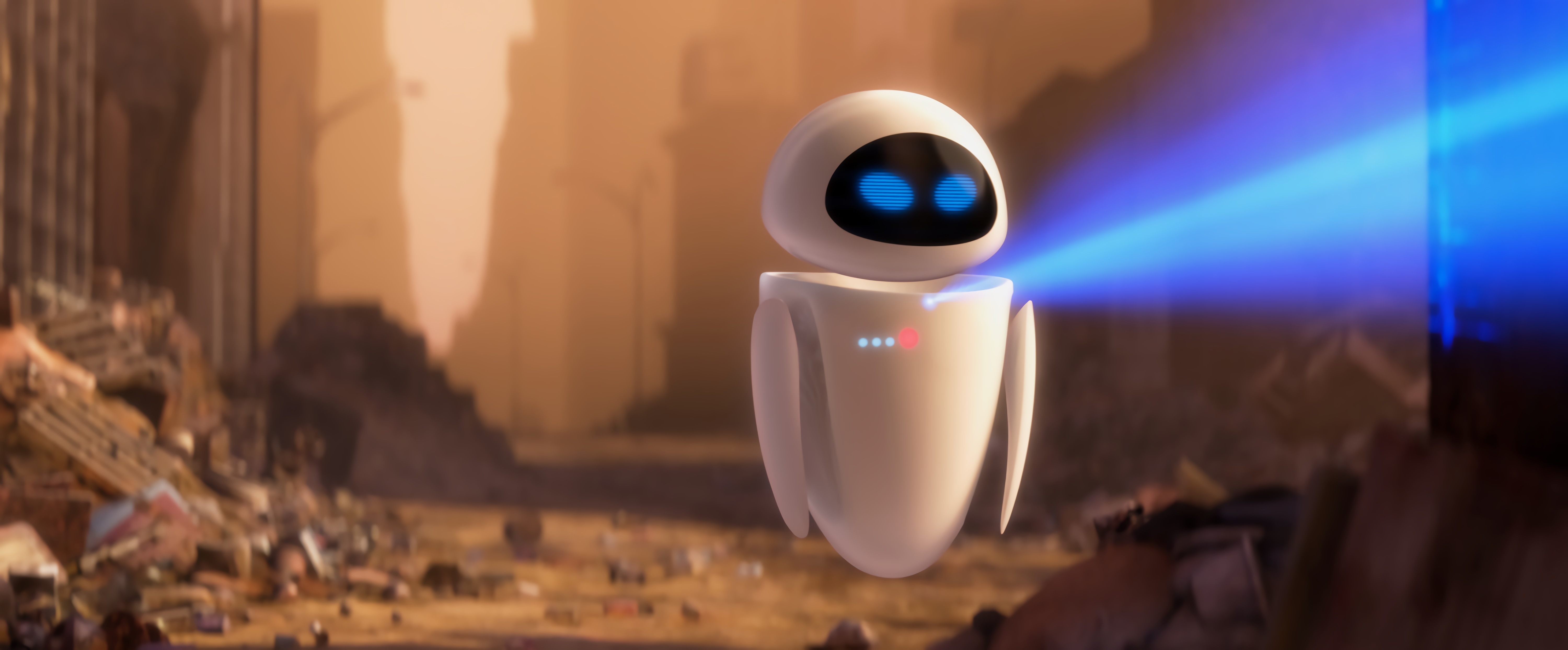 General 6000x2488 WALL-E movies Disney Pixar Animation Studios CGI cartoon EVE (Movies)