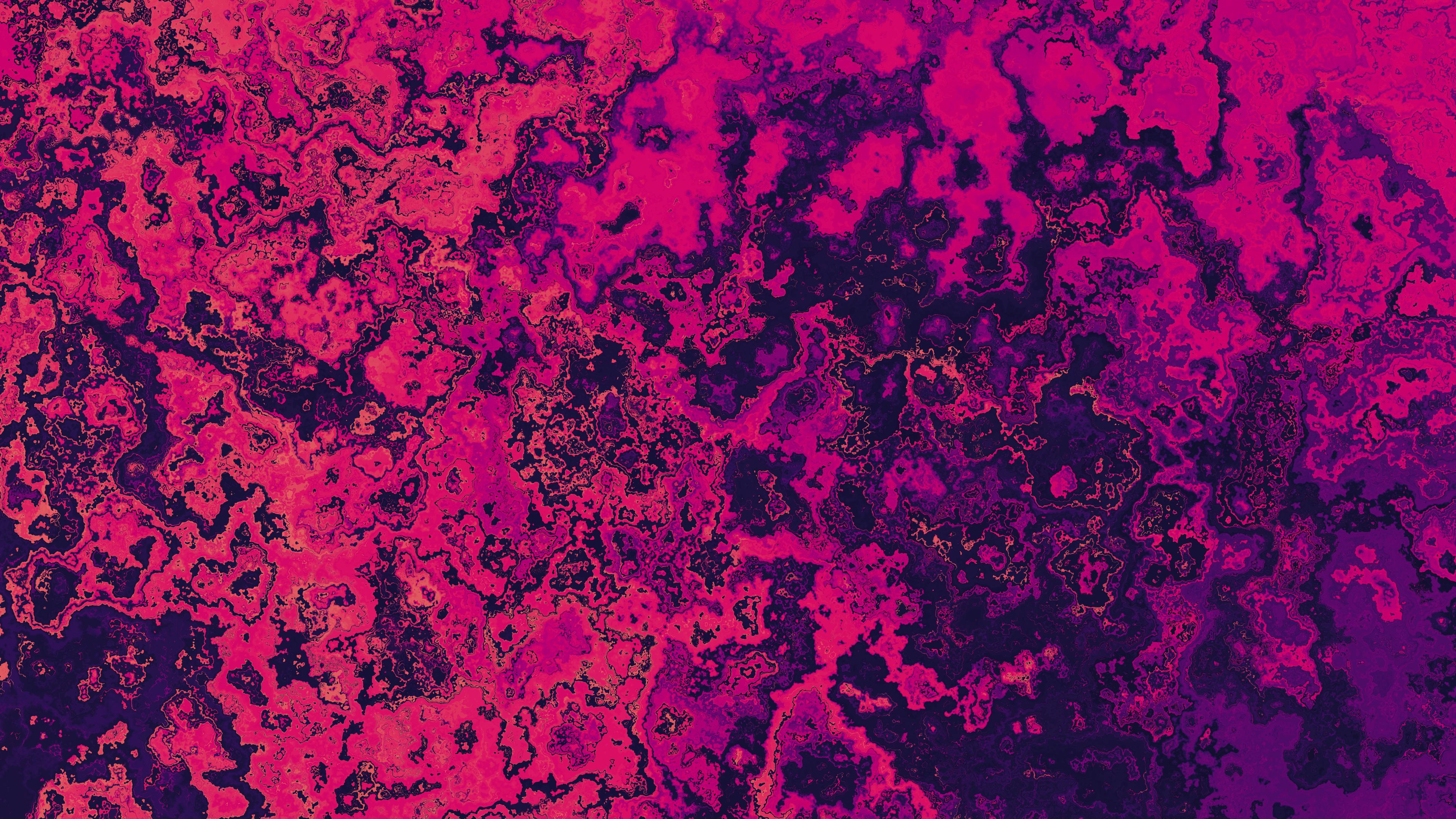 General 3840x2160 fractal digital art artwork fluid texture purple