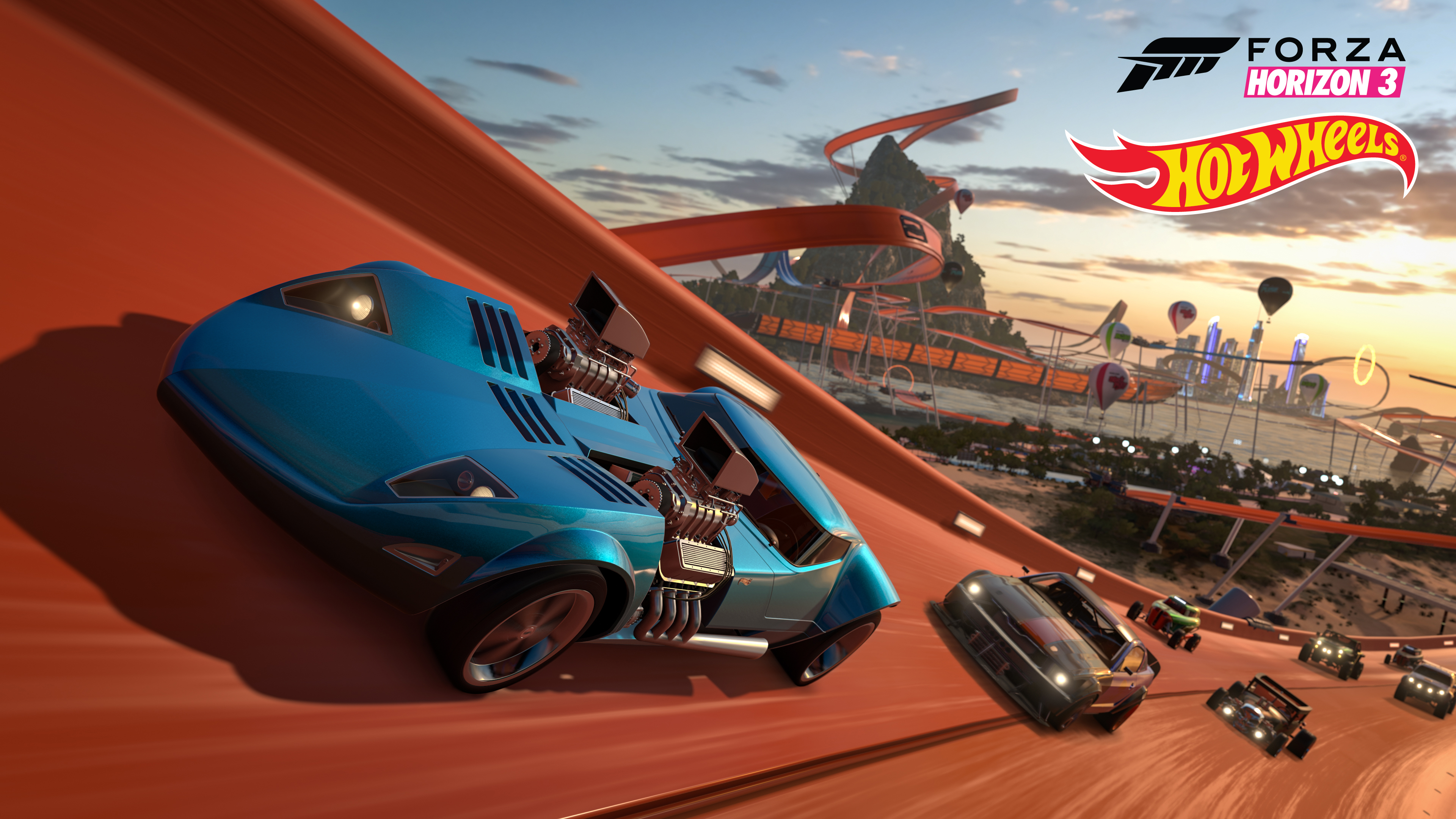 General 3840x2160 Forza Horizon 3 video games CGI car logo race tracks racing race cars