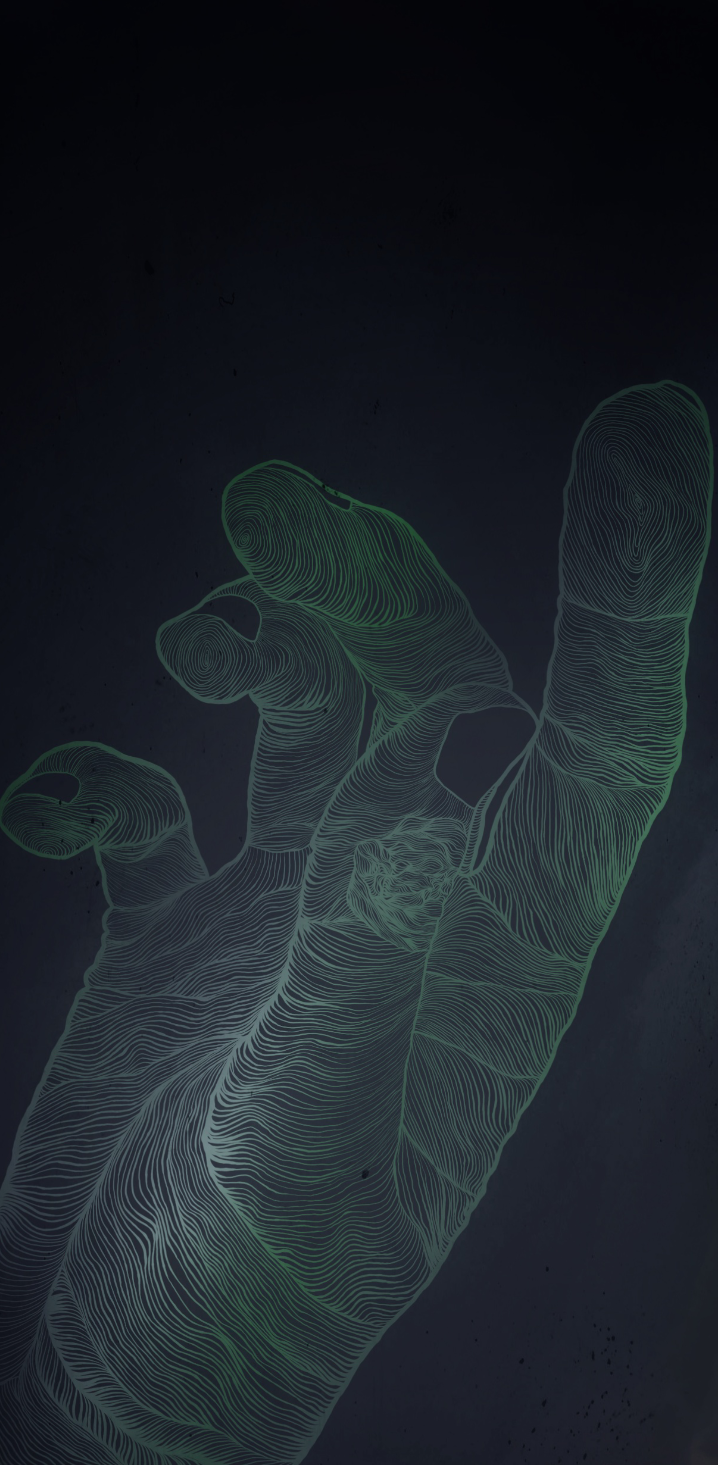 General 1440x2935 digital art minimalism hands portrait display simple background line art fingers