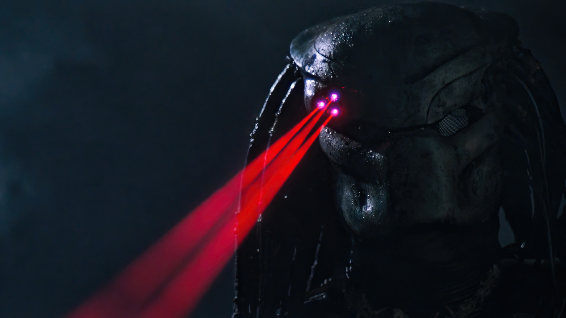 General 1920x1080 Predator (movie) predator (creature) laser movies film stills creature minimalism helmet