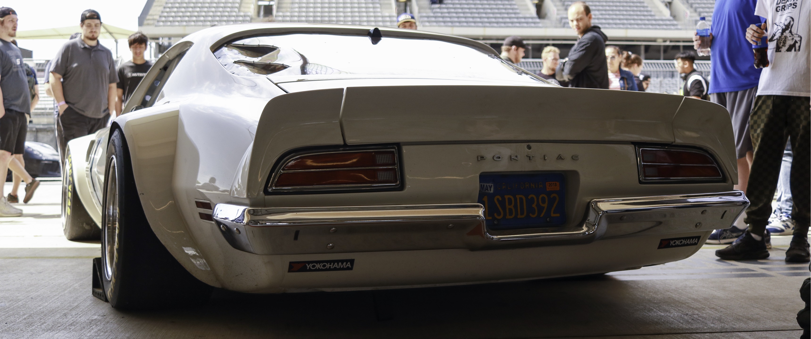 General 3440x1440 Trans Am Pontiac car rear view licence plates classic car muscle cars stanced American cars