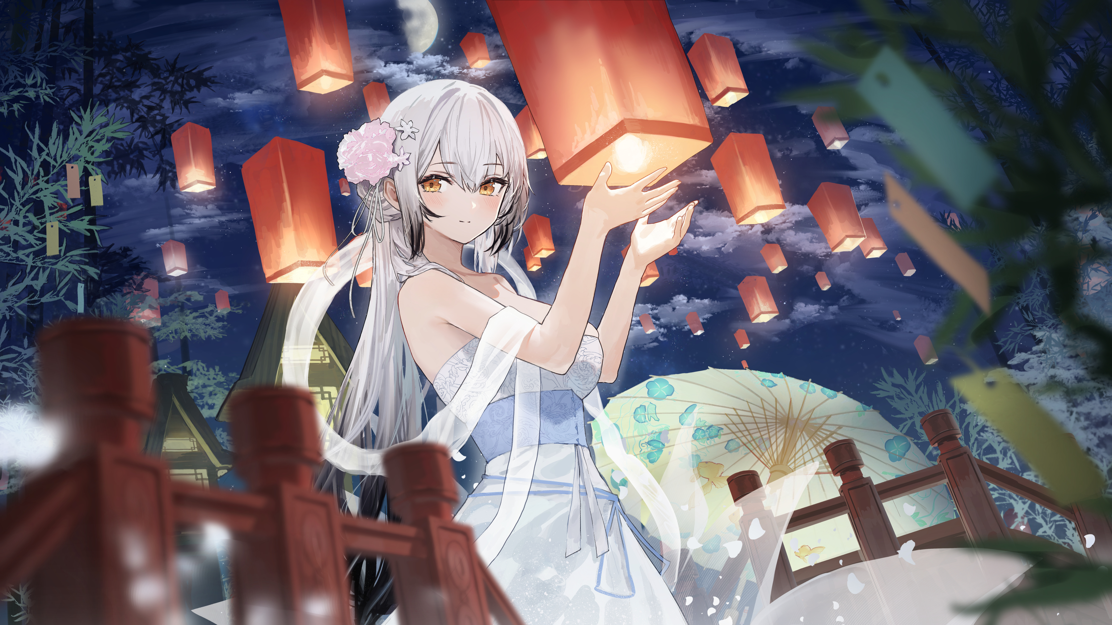 Anime 3600x2025 anime anime girls Hai Tien (Azur Lane) Azur Lane