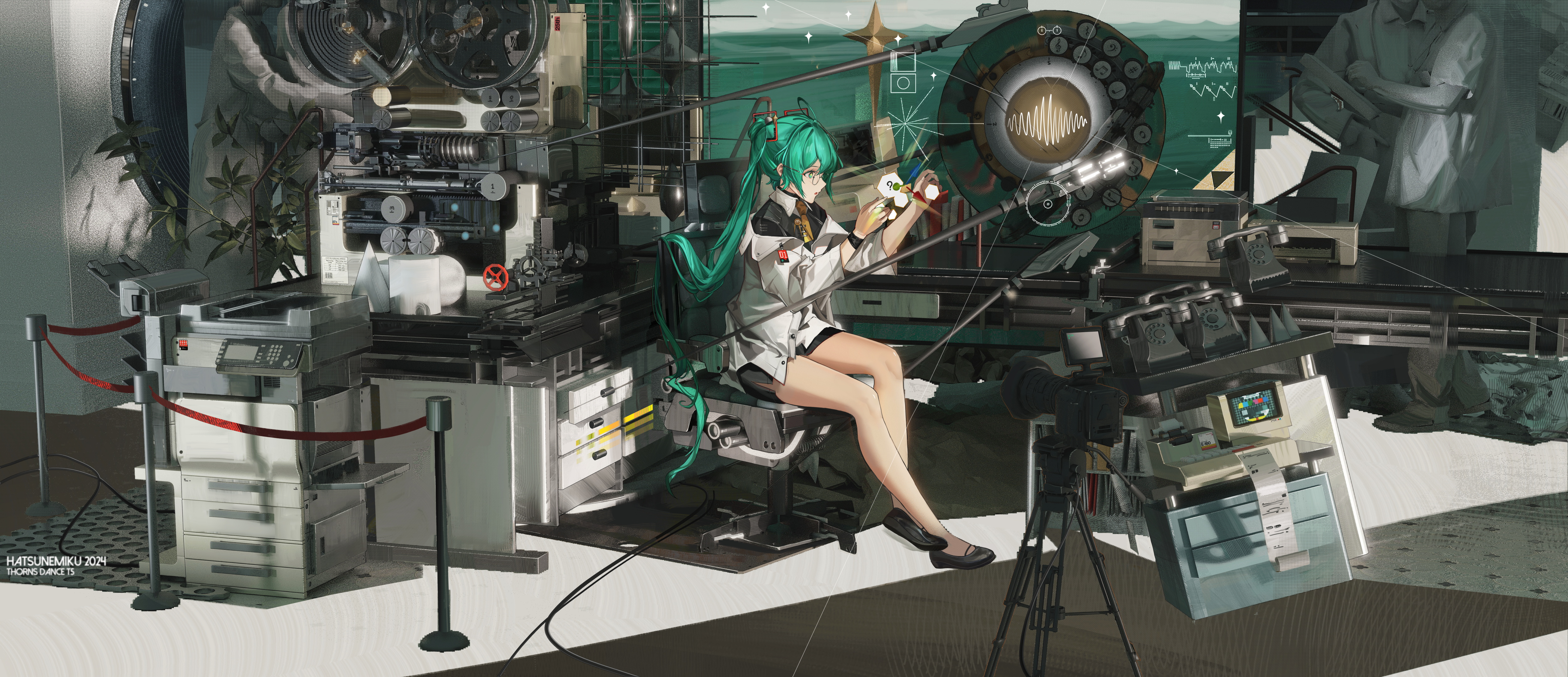 Anime 5000x2158 anime anime girls Hatsune Miku Vocaloid