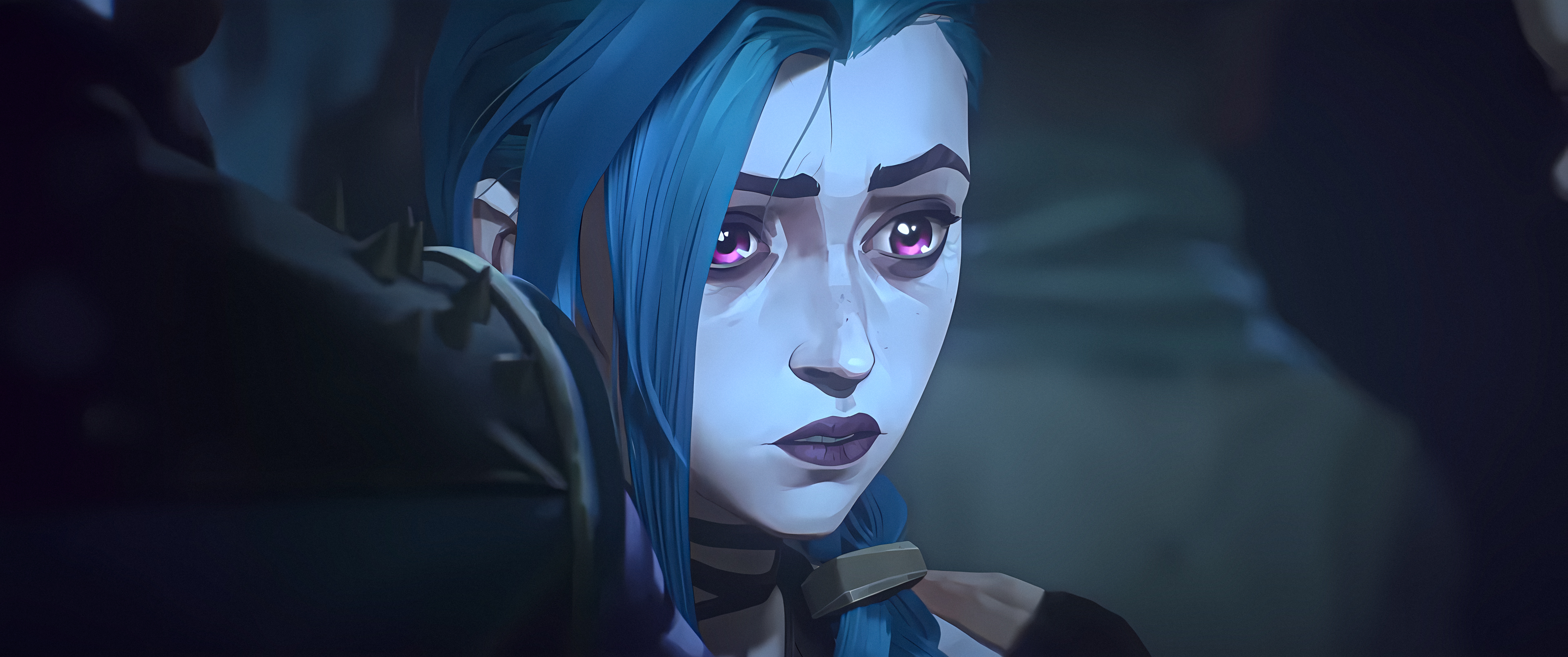 Anime 3840x1609 Jinx (League of Legends) Arcane Arcane (League of Legends) Netflix TV Series video games