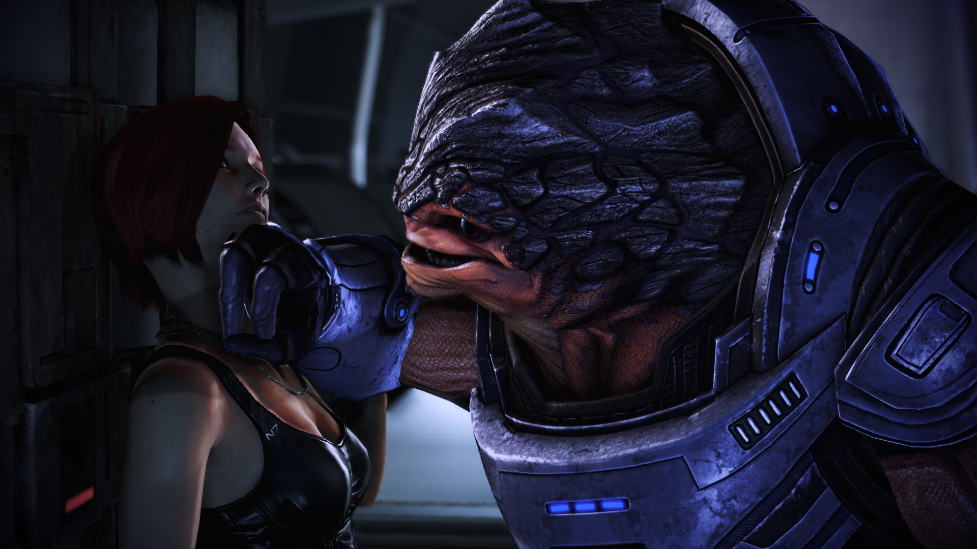 General 1920x1080 Mass Effect: Legendary Edition Mass Effect 2 Jane Shepard video games Grunt (Mass Effect) Mass Effect video game characters Bioware Electronic Arts