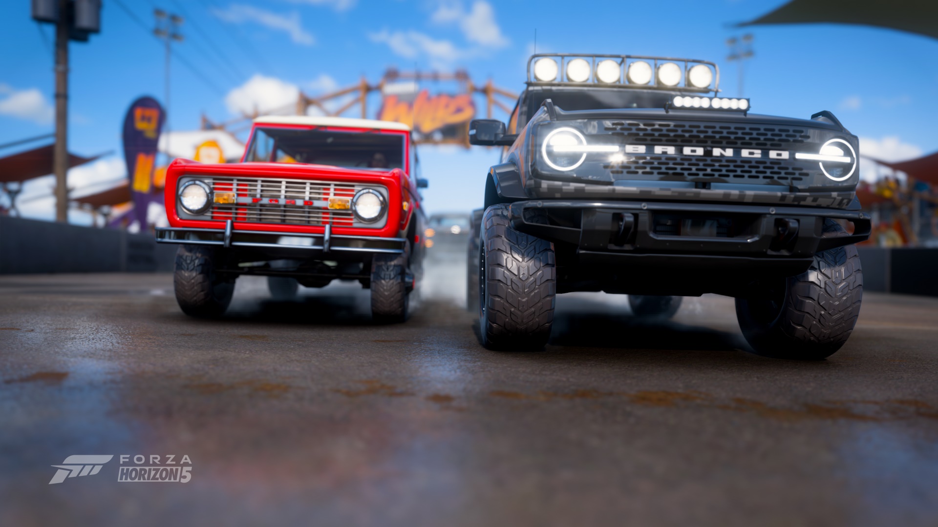 General 1920x1080 Ford Bronco 4x4 Forza Forza Horizon 5 video game art video games