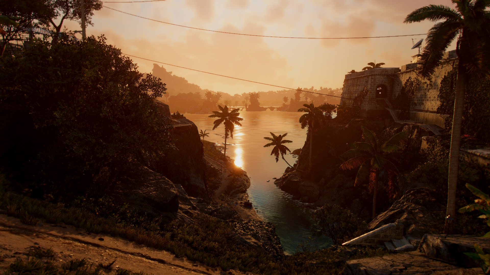 General 1920x1080 Far Cry 6 video games palm trees sunlight Ubisoft