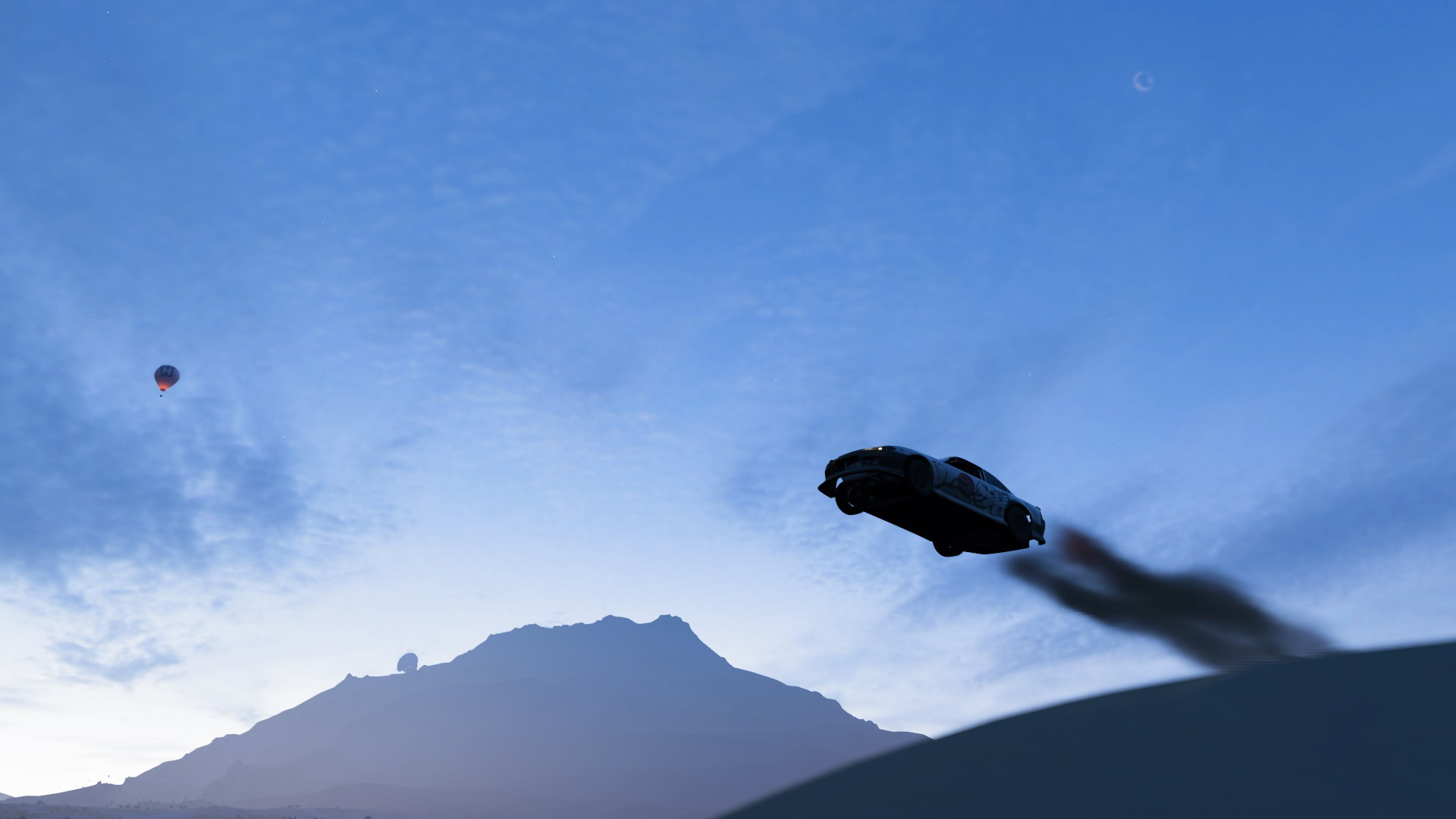 General 1920x1080 Forza Horizon 5 Nissan Silvia car Nissan airborne low-angle video games