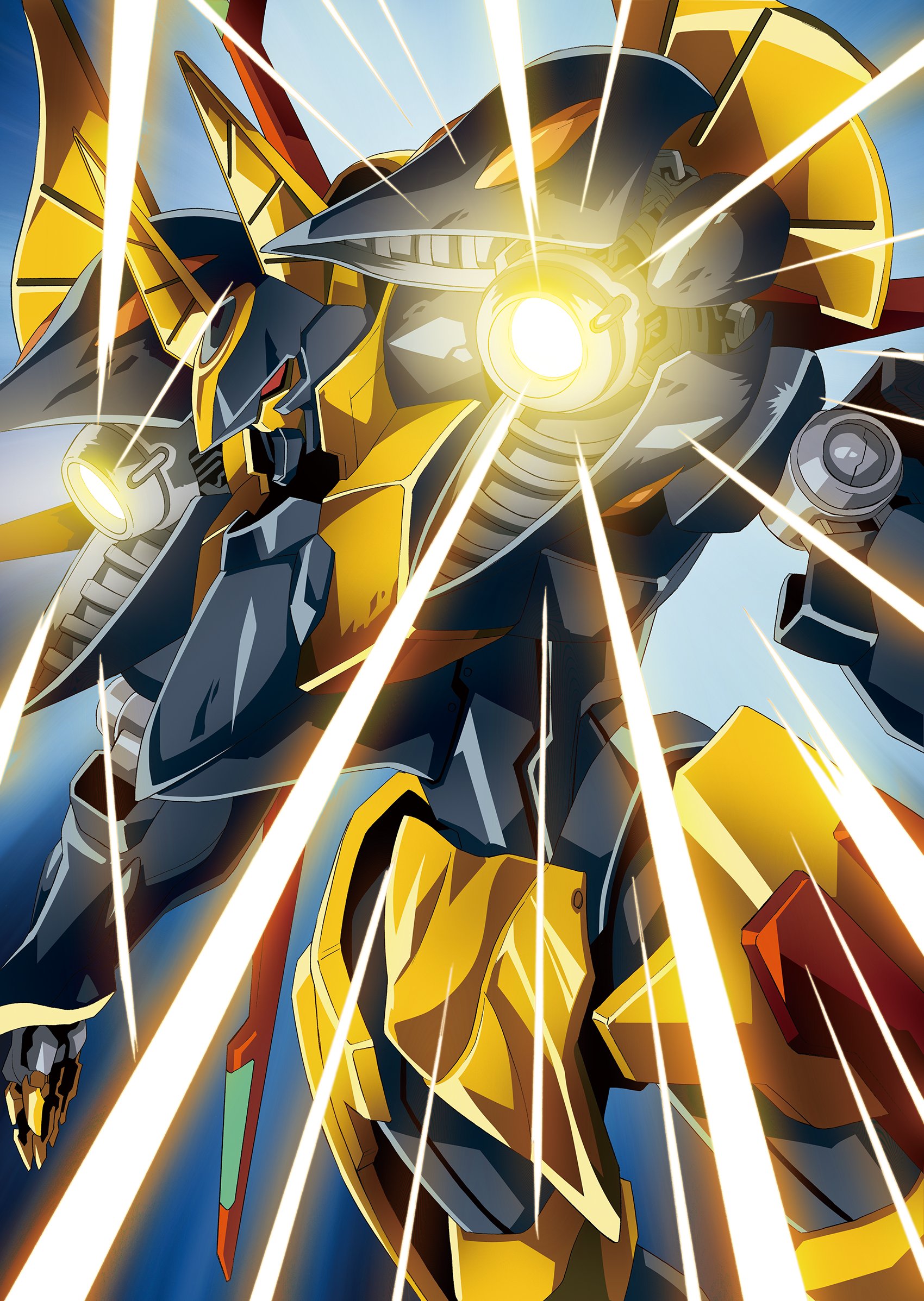 Anime 1700x2395 Gawain (Code Geass) anime mechs Code Geass Super Robot Taisen artwork digital art fan art