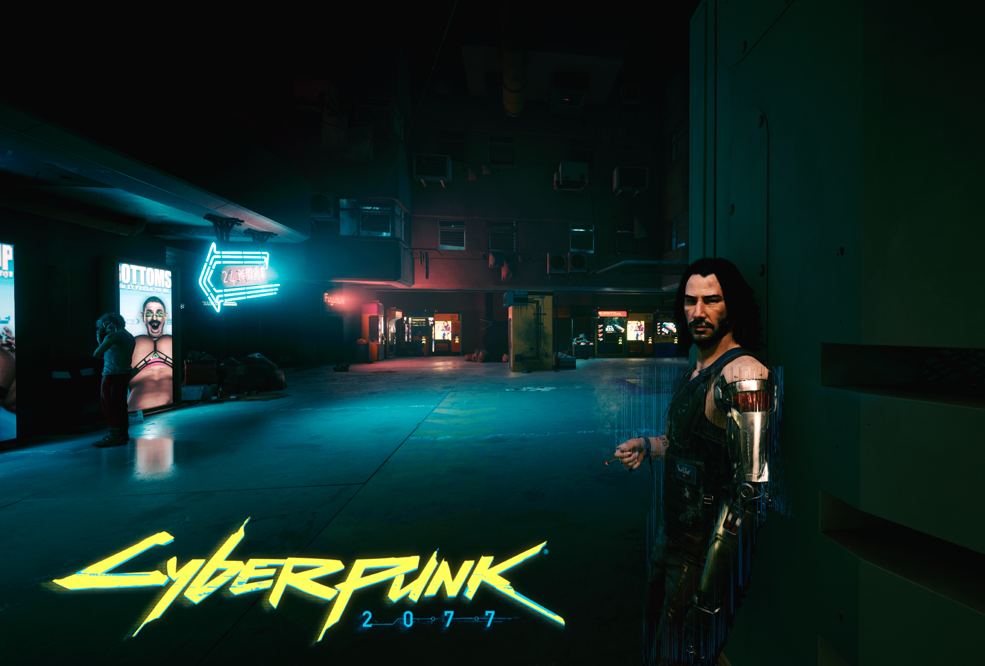 General 3188x2156 Cyberpunk 2077 Johnny Silverhand CD Projekt RED Keanu Reeves screen shot video games video game characters
