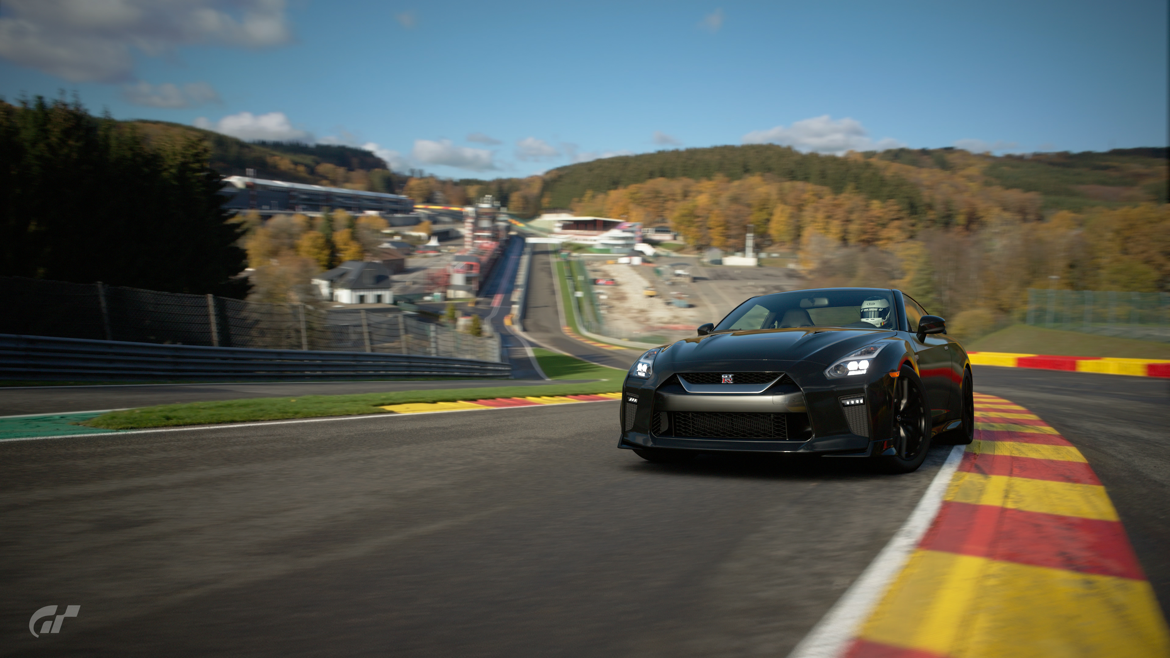 General 3840x2160 Gran Turismo Sport Gran Turismo PlayStation 4 Spa-Francorchamps Nissan video games Nissan GT-R Japanese cars Polyphony Digital