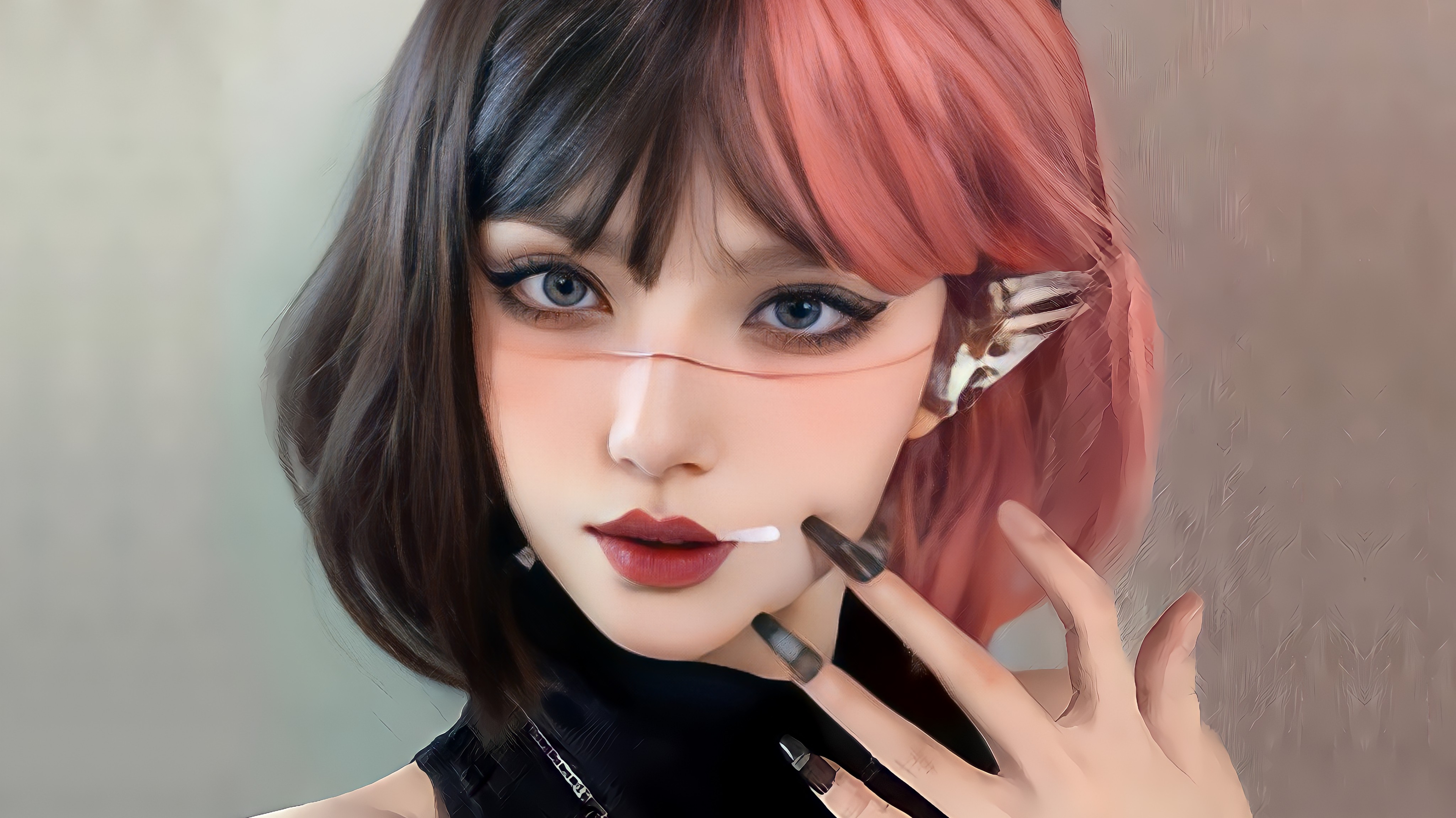 General 3840x2160 CGI fantasy girl Asian women digital art digital painting