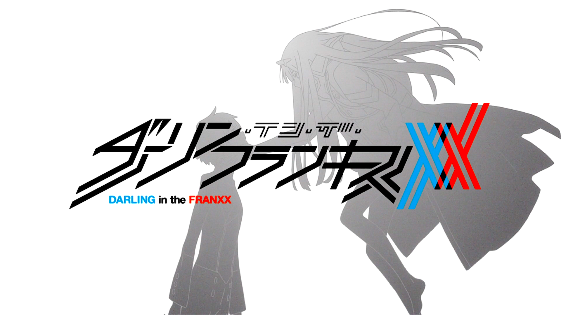 Anime 1920x1080 Darling in the FranXX Zero Two (Darling in the FranXX) uniform horns anime Hiro (Darling in the FranXX)