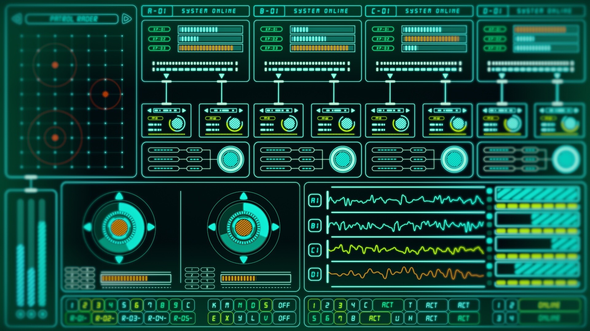 General 1920x1080 artwork monitor science fiction