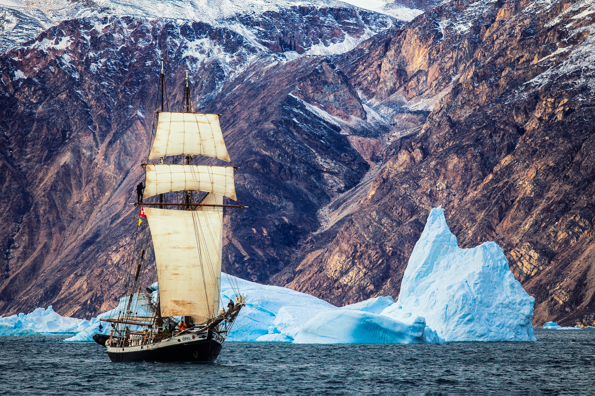 General 2048x1365 Greenland water ship vehicle sailing ship